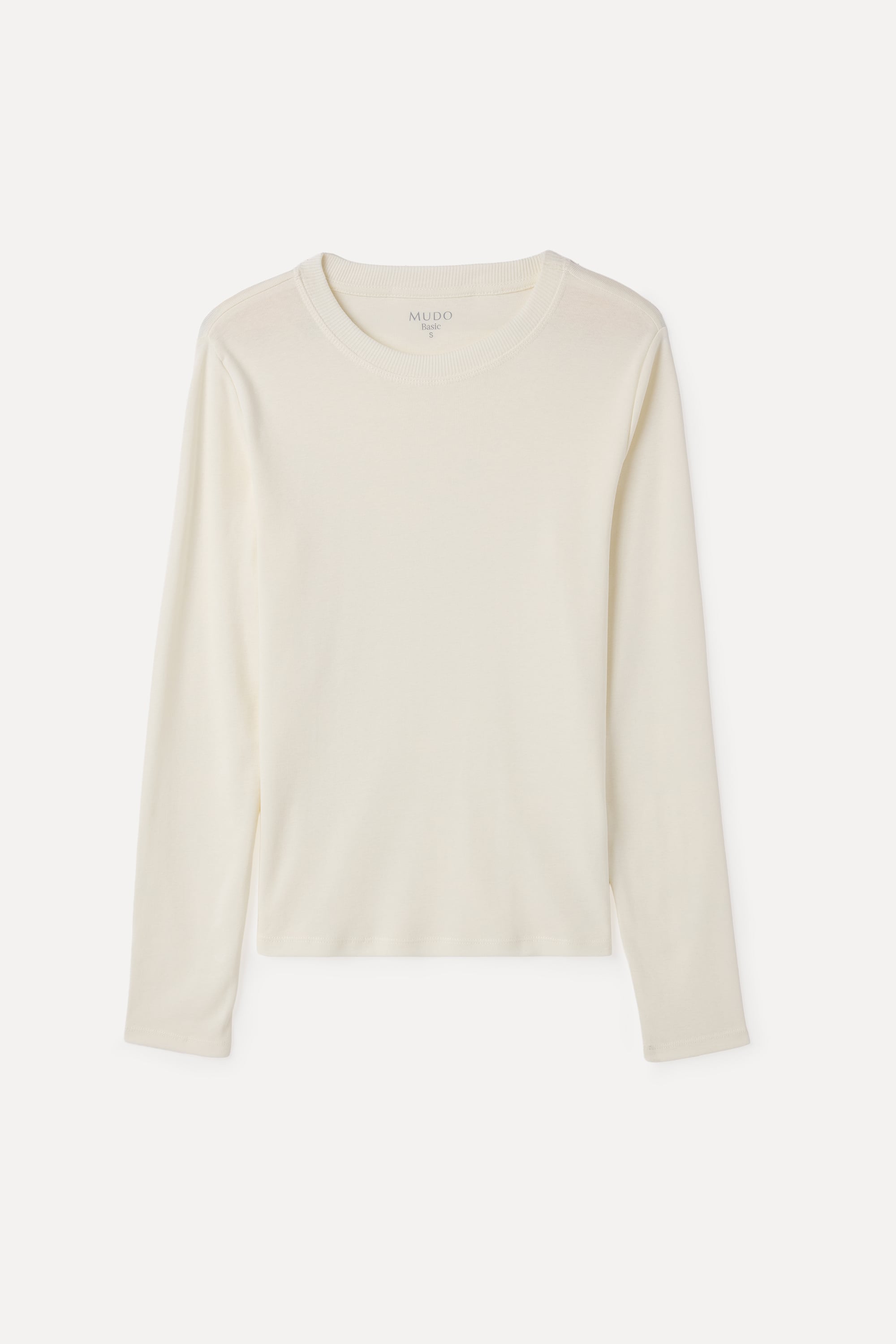 BİSİKLET YAKA UZUN KOLLU T-SHIRT