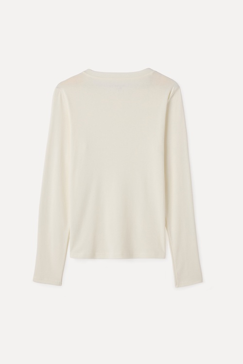 BİSİKLET YAKA UZUN KOLLU T-SHIRT