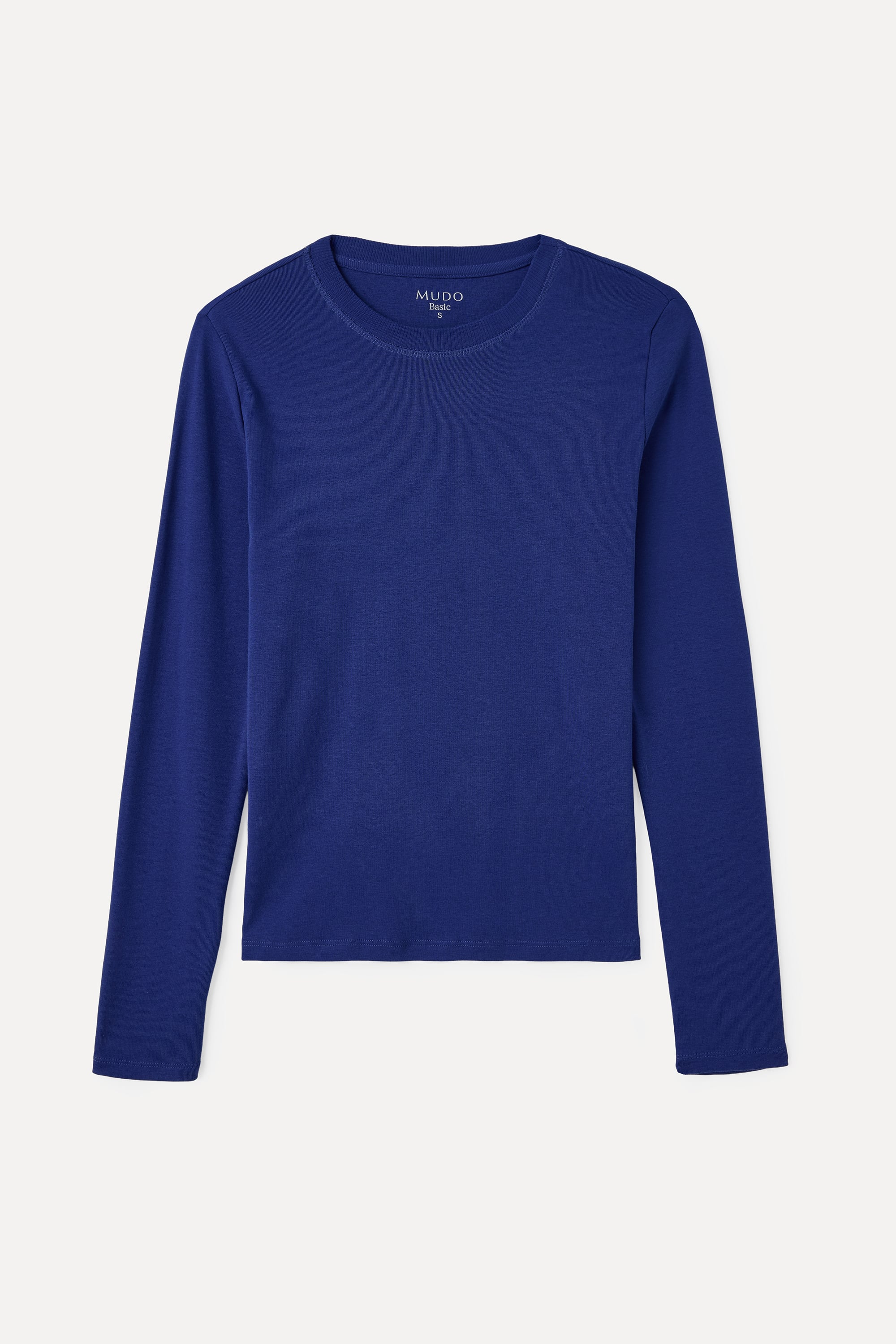 BİSİKLET YAKA UZUN KOLLU T-SHIRT