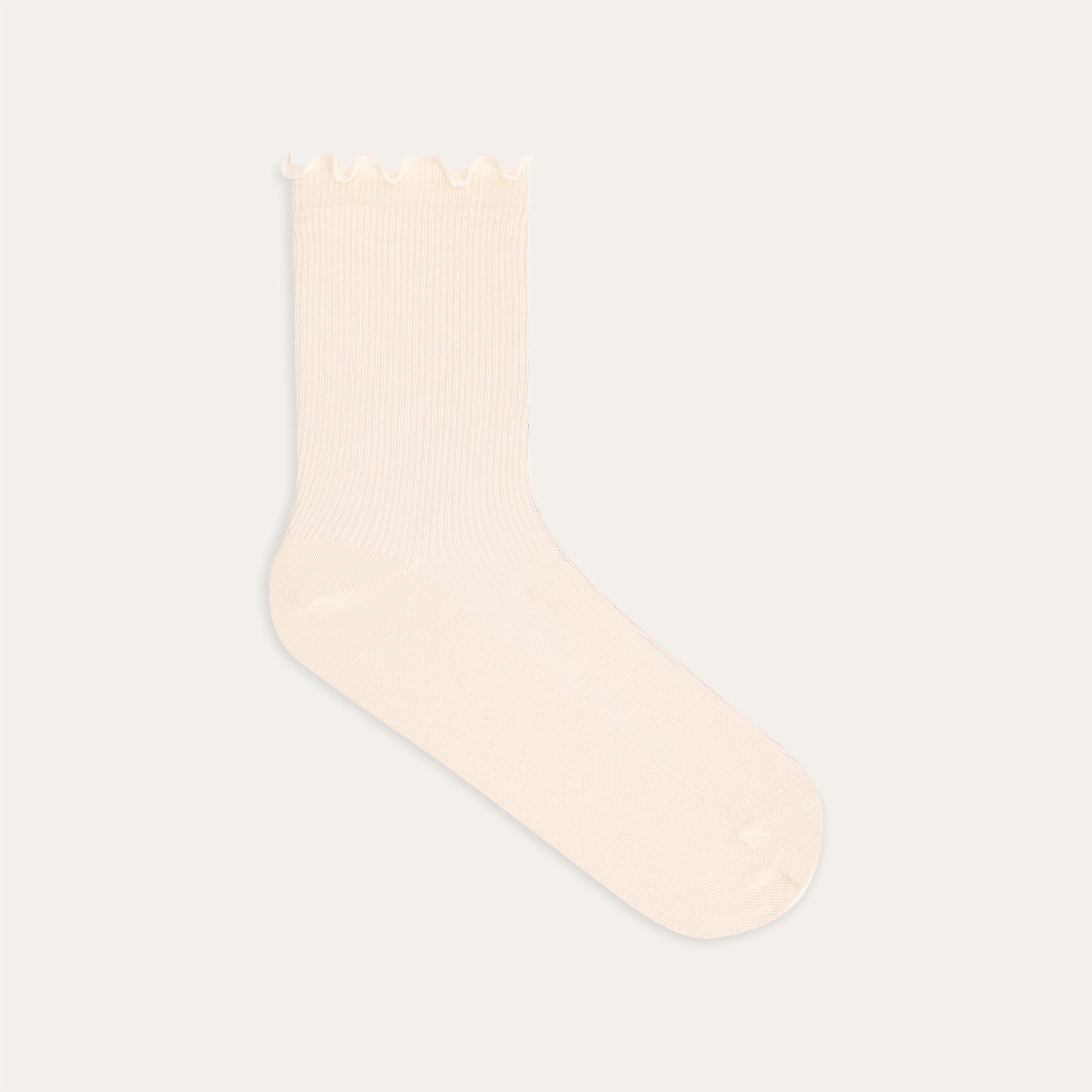 BİLEĞİ FIRFIRLI SOKET ÇORAP