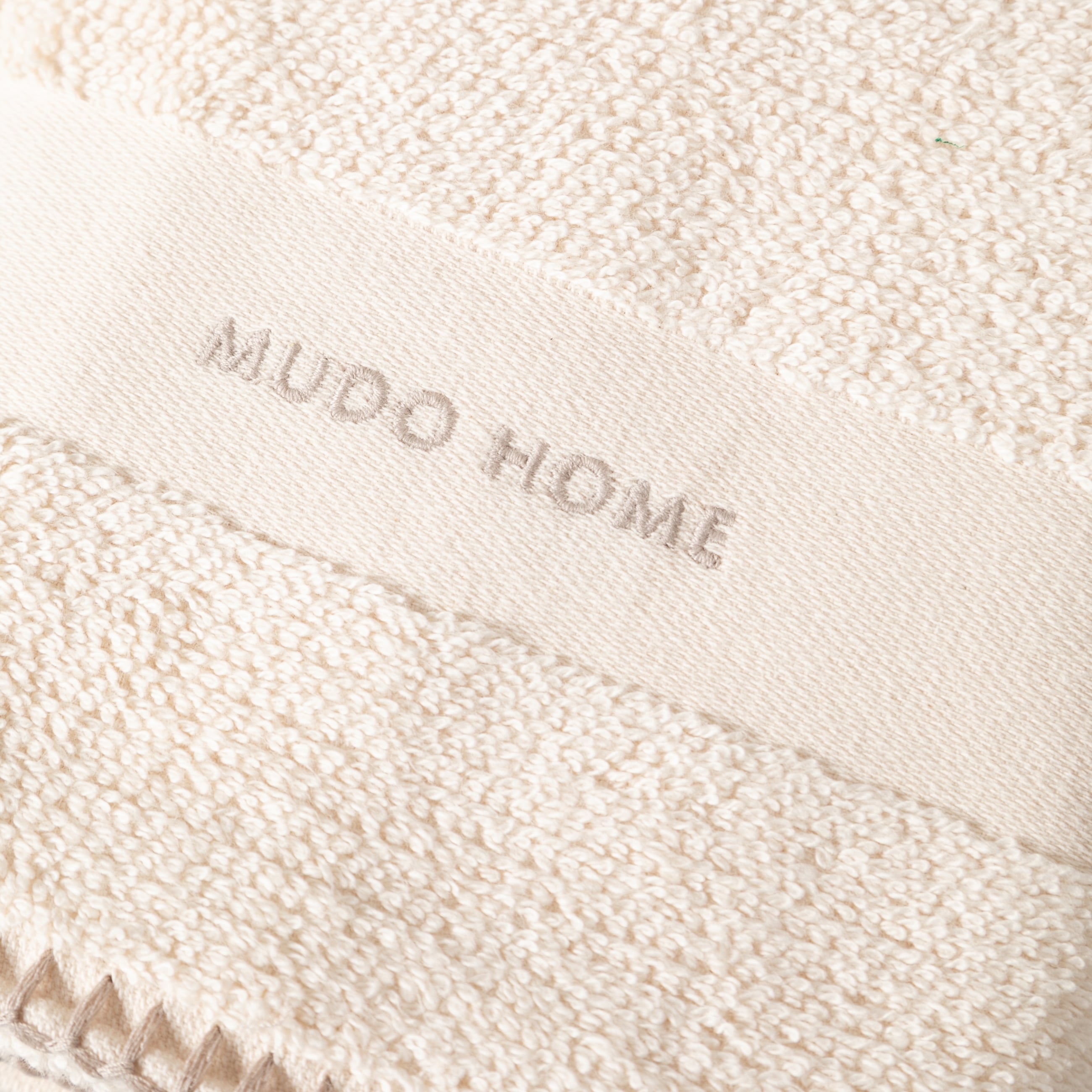 MUDO HOME KREM YÜZ HAVLUSU 50X80