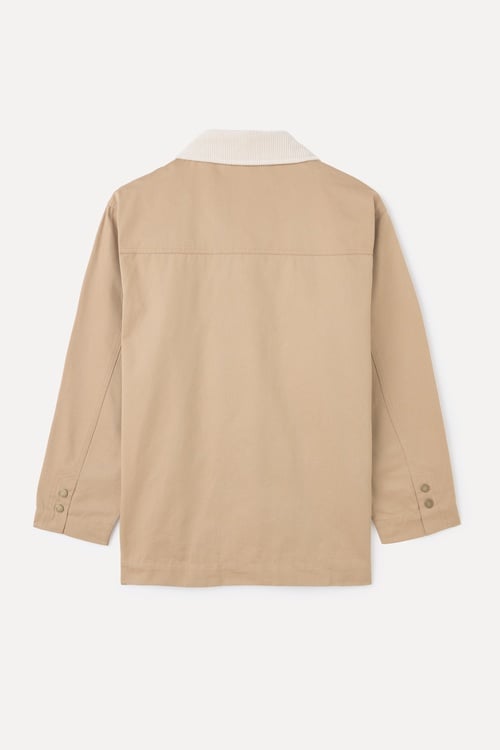  KADİFE YAKA CASUAL CEKET