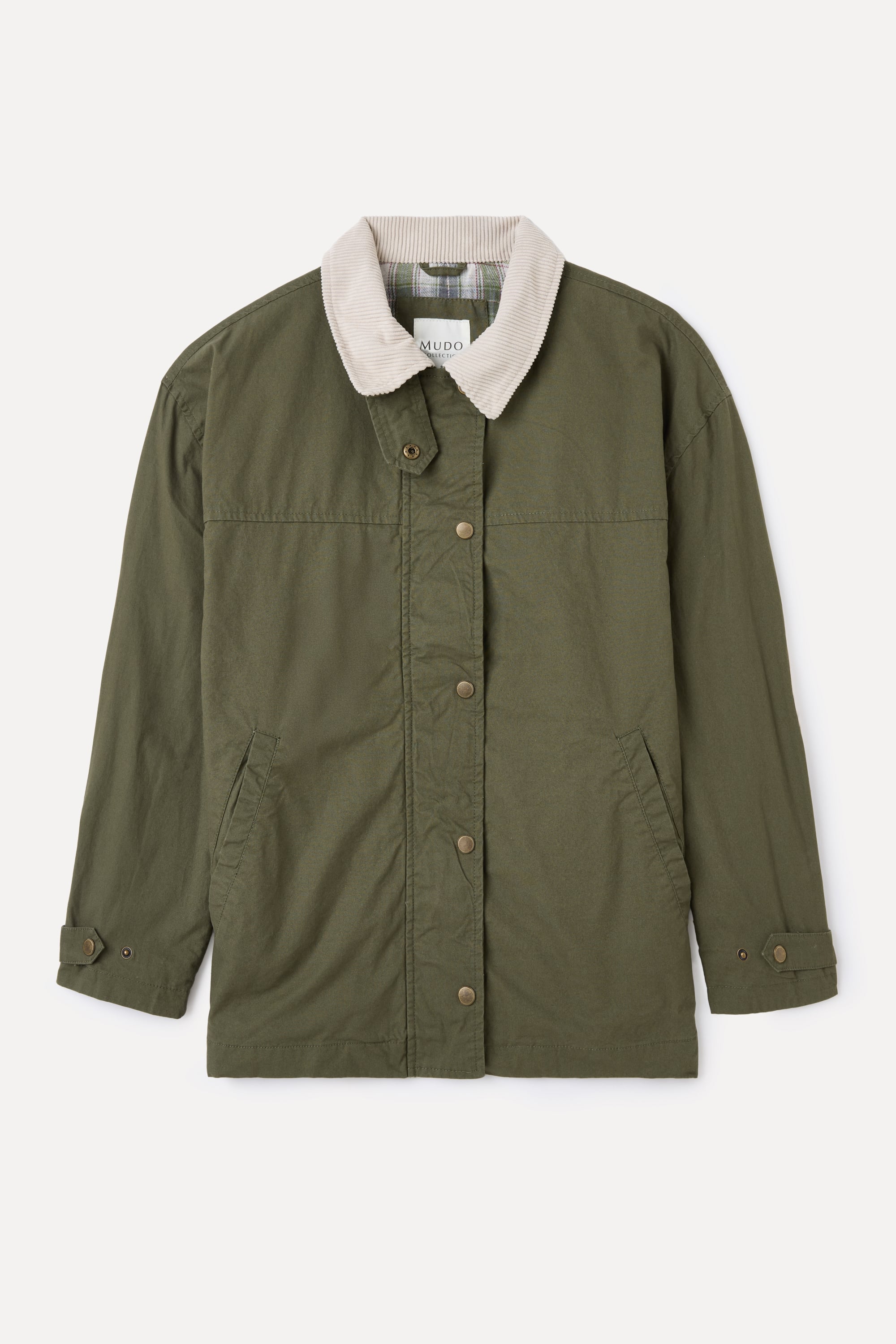 KADİFE YAKA OVERSIZE MONT CEKET