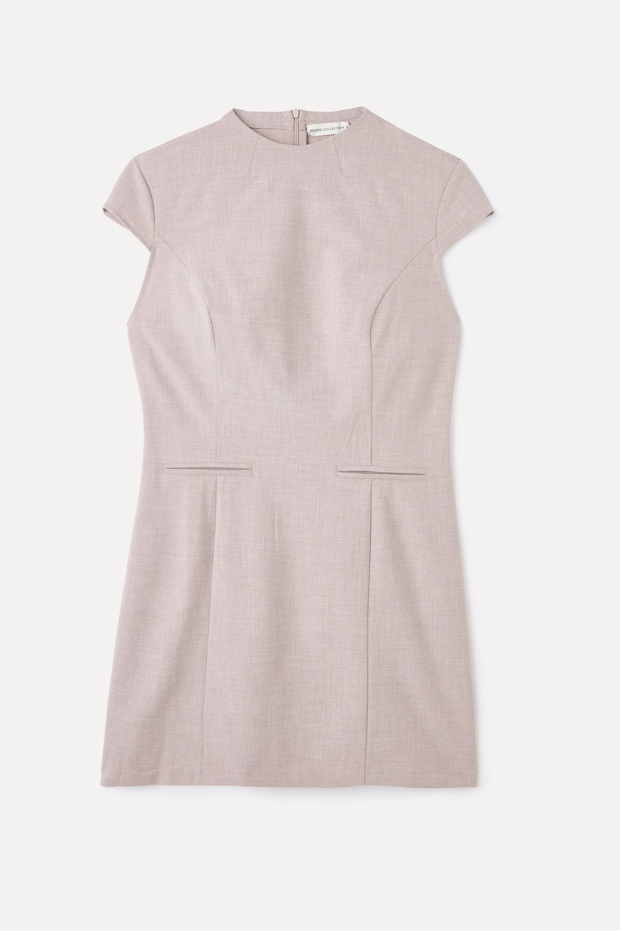 KISA KOLLU MİNİ ELBİSE