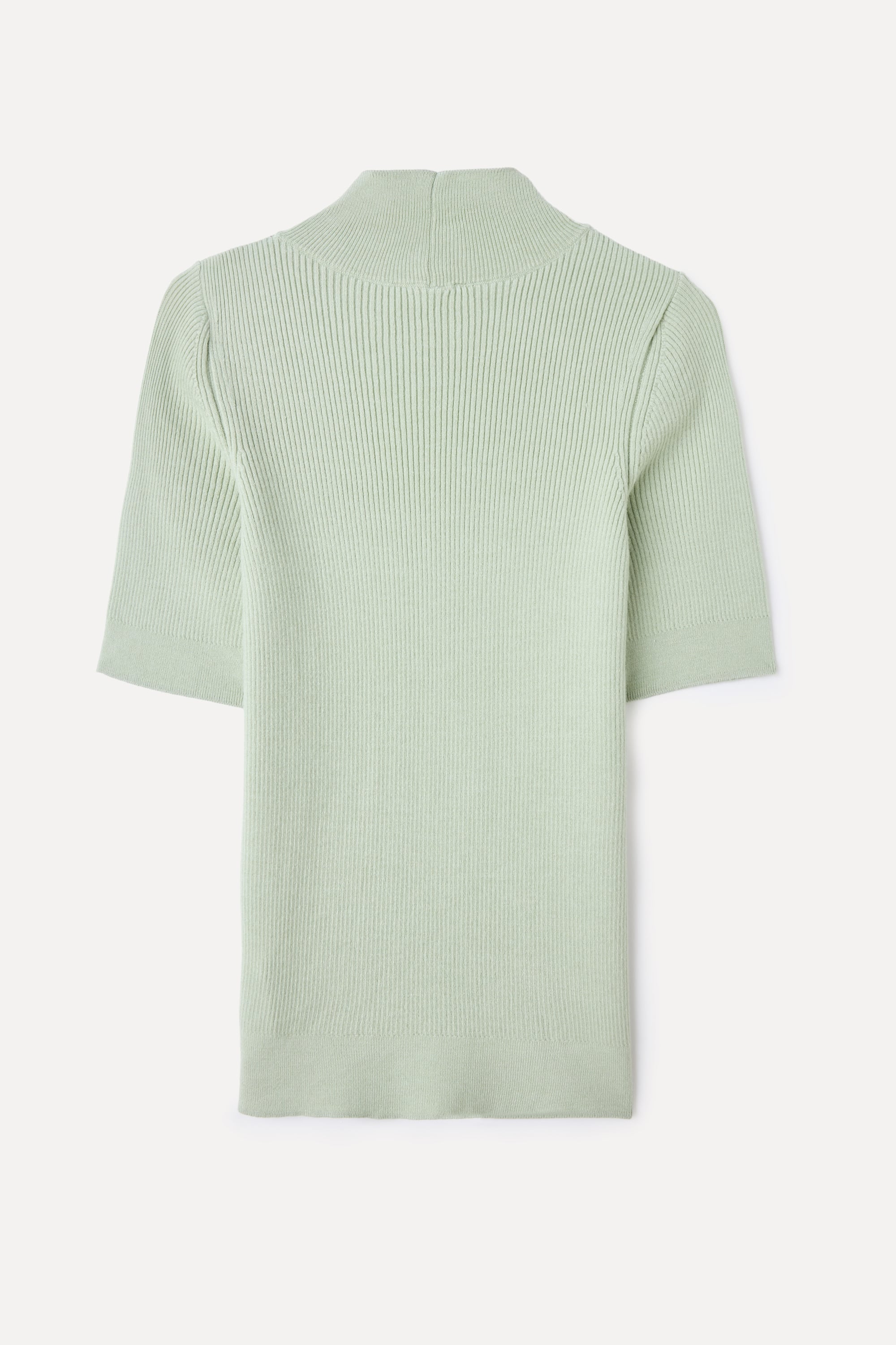 FITTED DİK YAKA 3/4 KOL TRİKO KAZAK