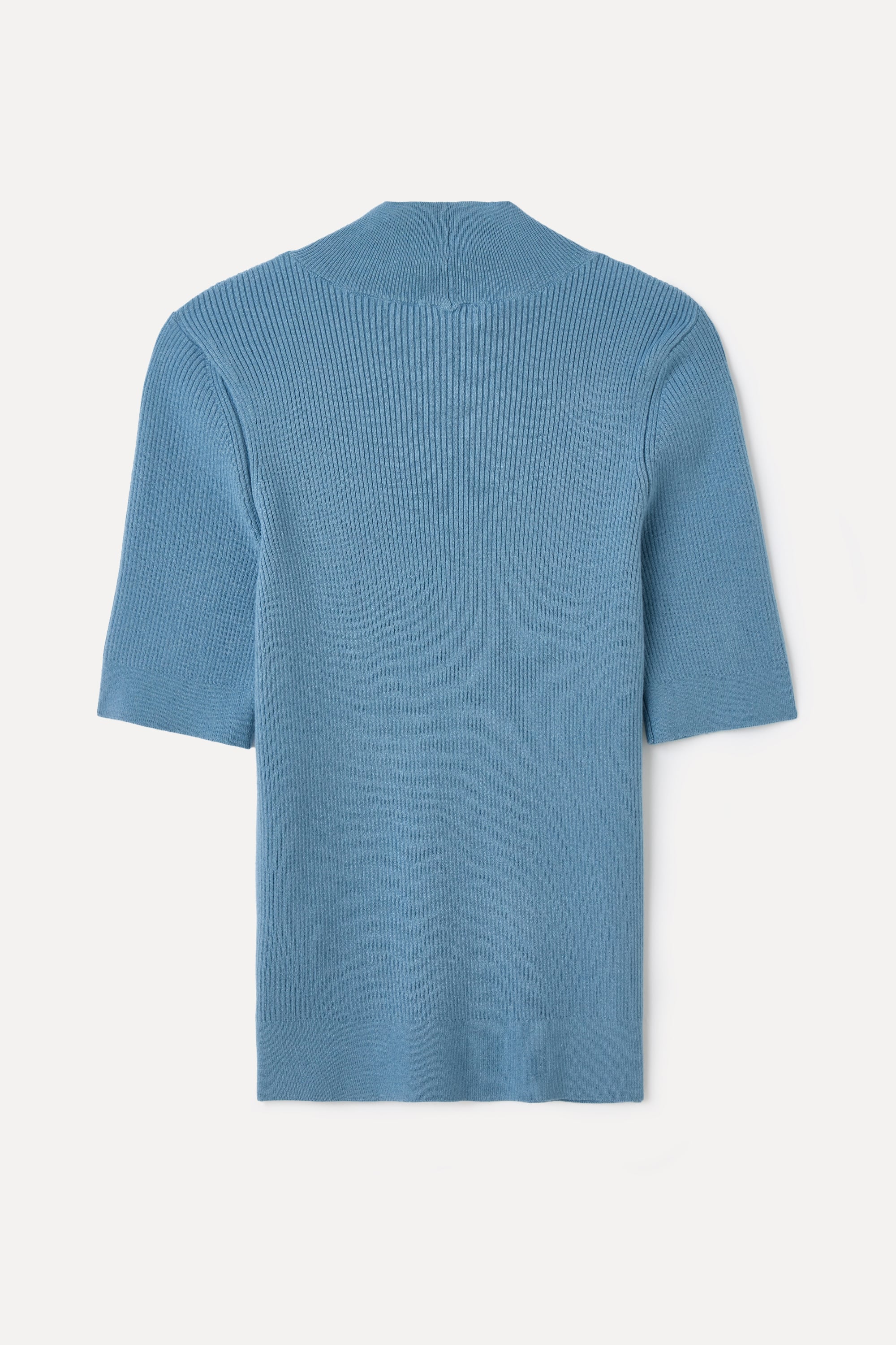 FITTED DİK YAKA 3/4 KOL TRİKO KAZAK