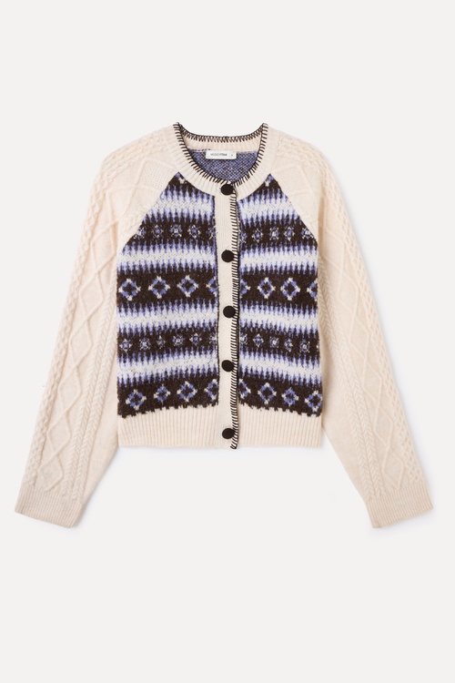  JAKARLI BİSİKLET YAKA HIRKA