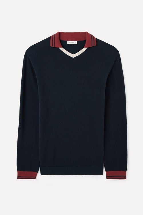  LOOSE FIT POLO YAKA KAZAK