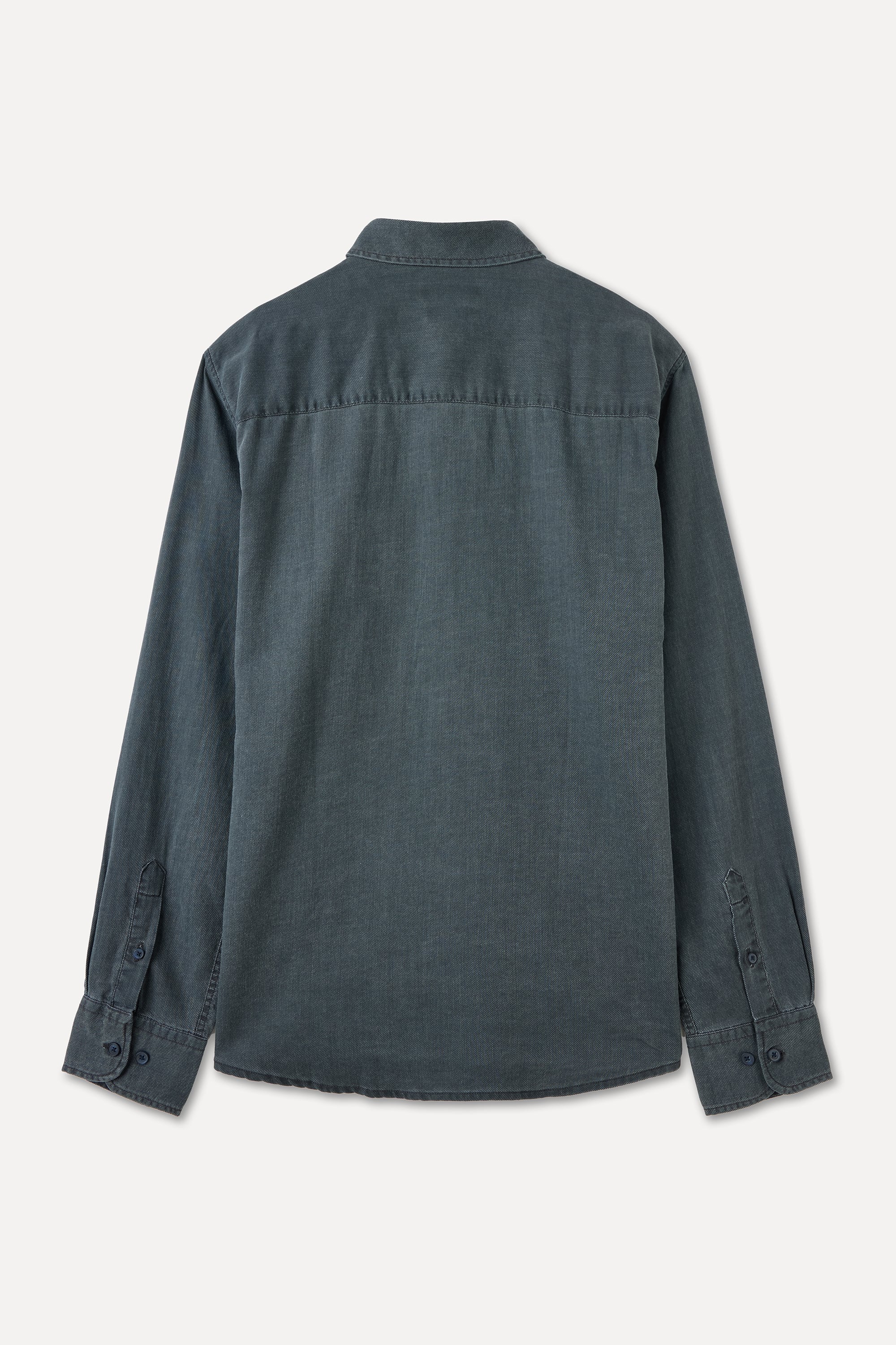 LİYOSEL KARIŞIMLI REGULAR FIT UZUN KOLLU GÖMLEK