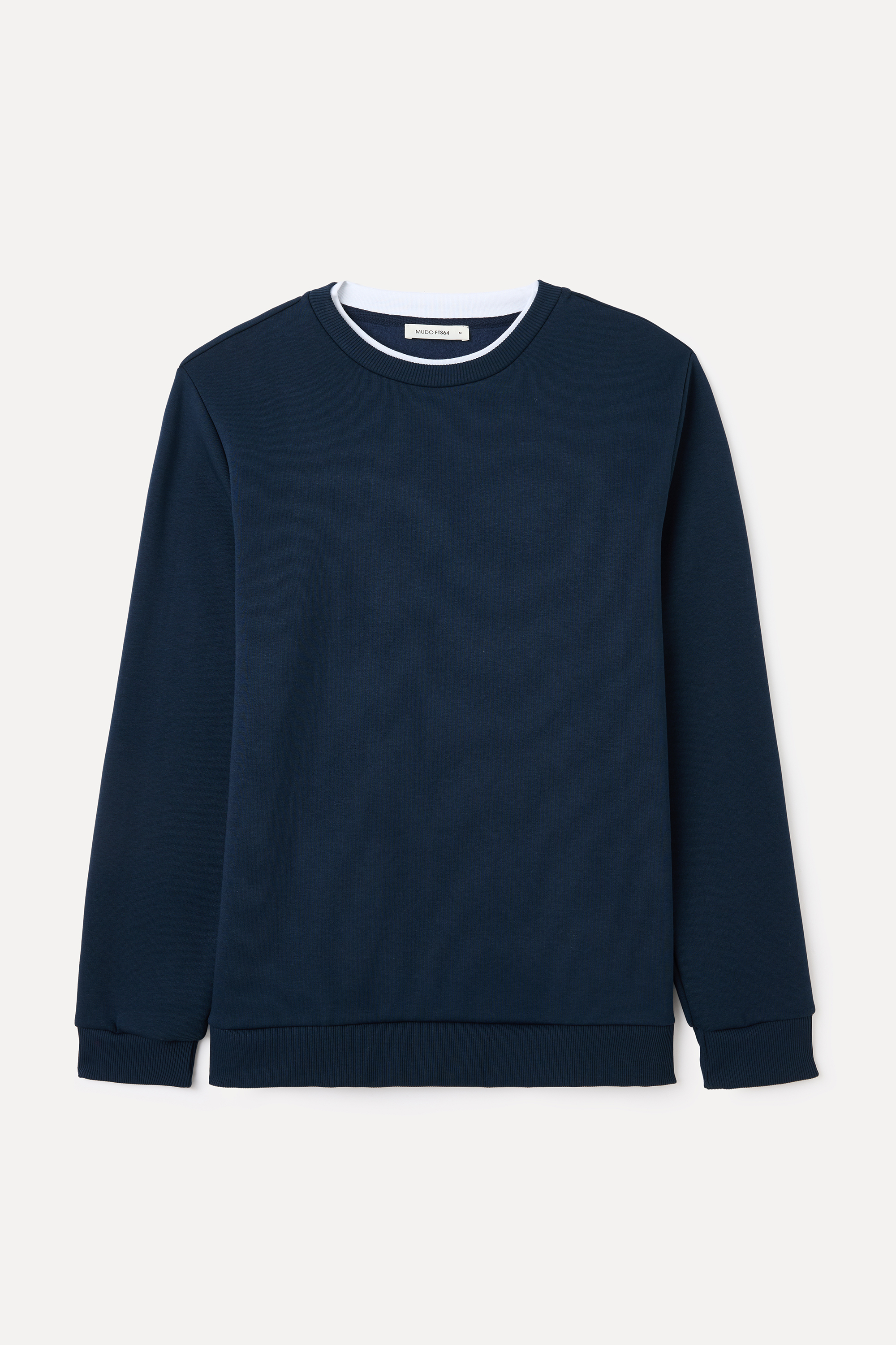 BİSİKLET YAKA SWEATSHIRT