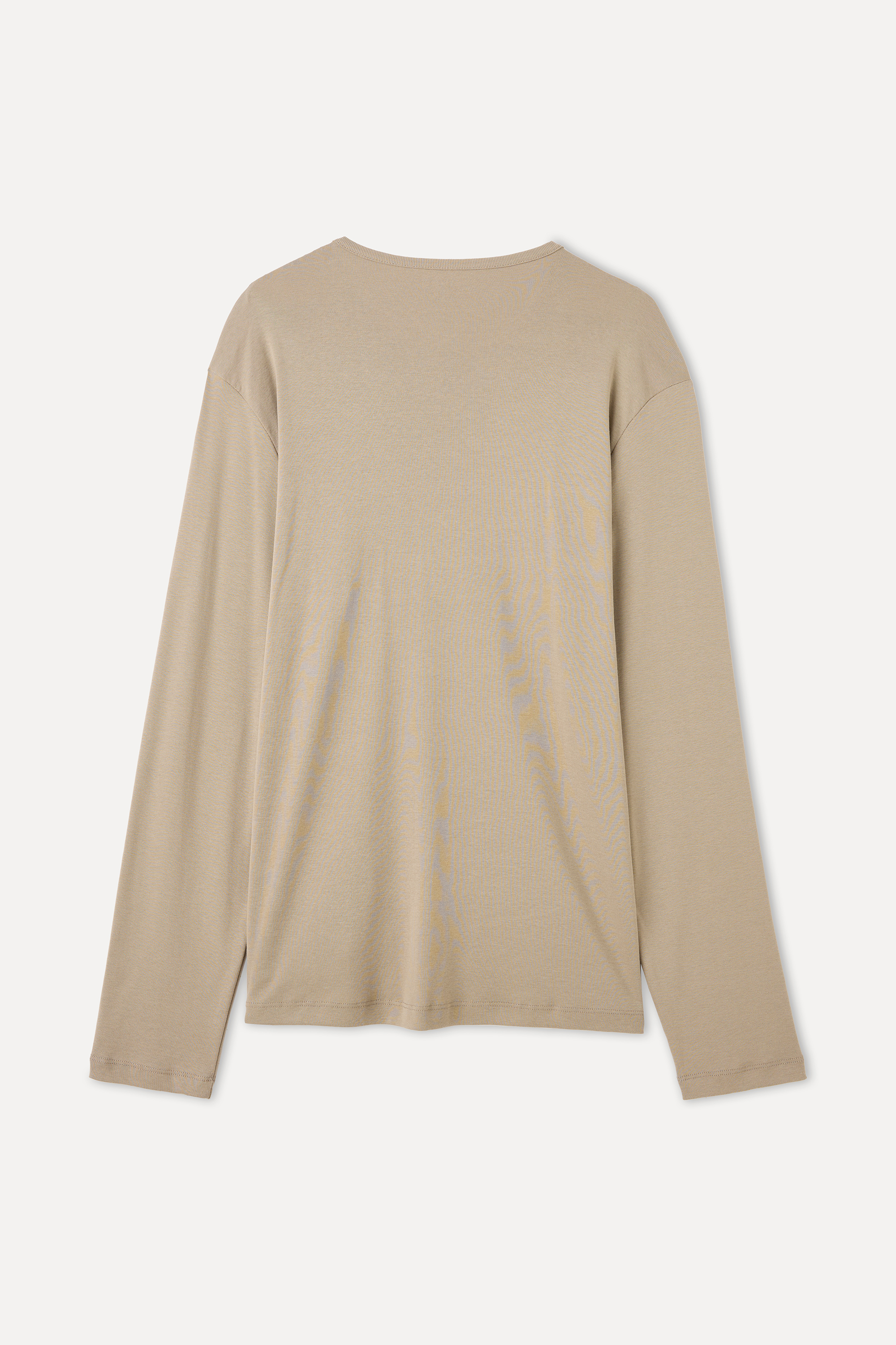 BİSİKLET YAKA UZUN KOLLU T-SHIRT