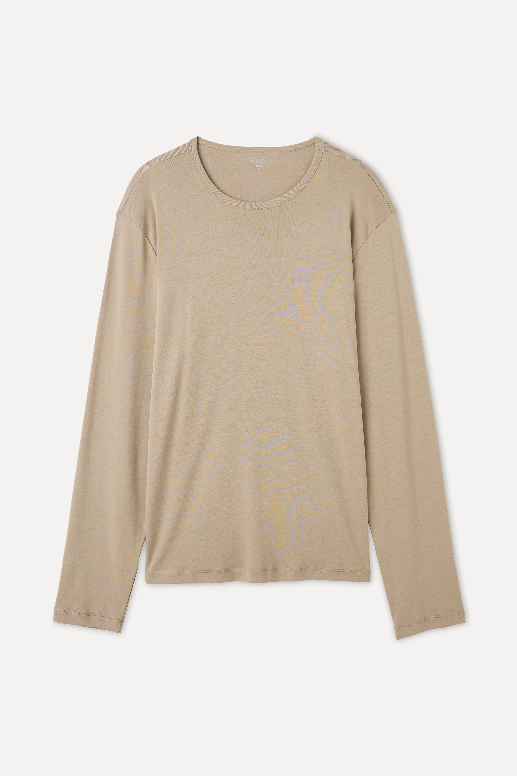 BİSİKLET YAKA UZUN KOLLU T-SHIRT