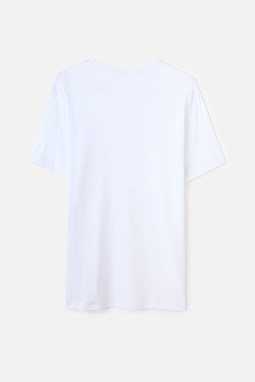 BİSİKLET YAKA T-SHIRT