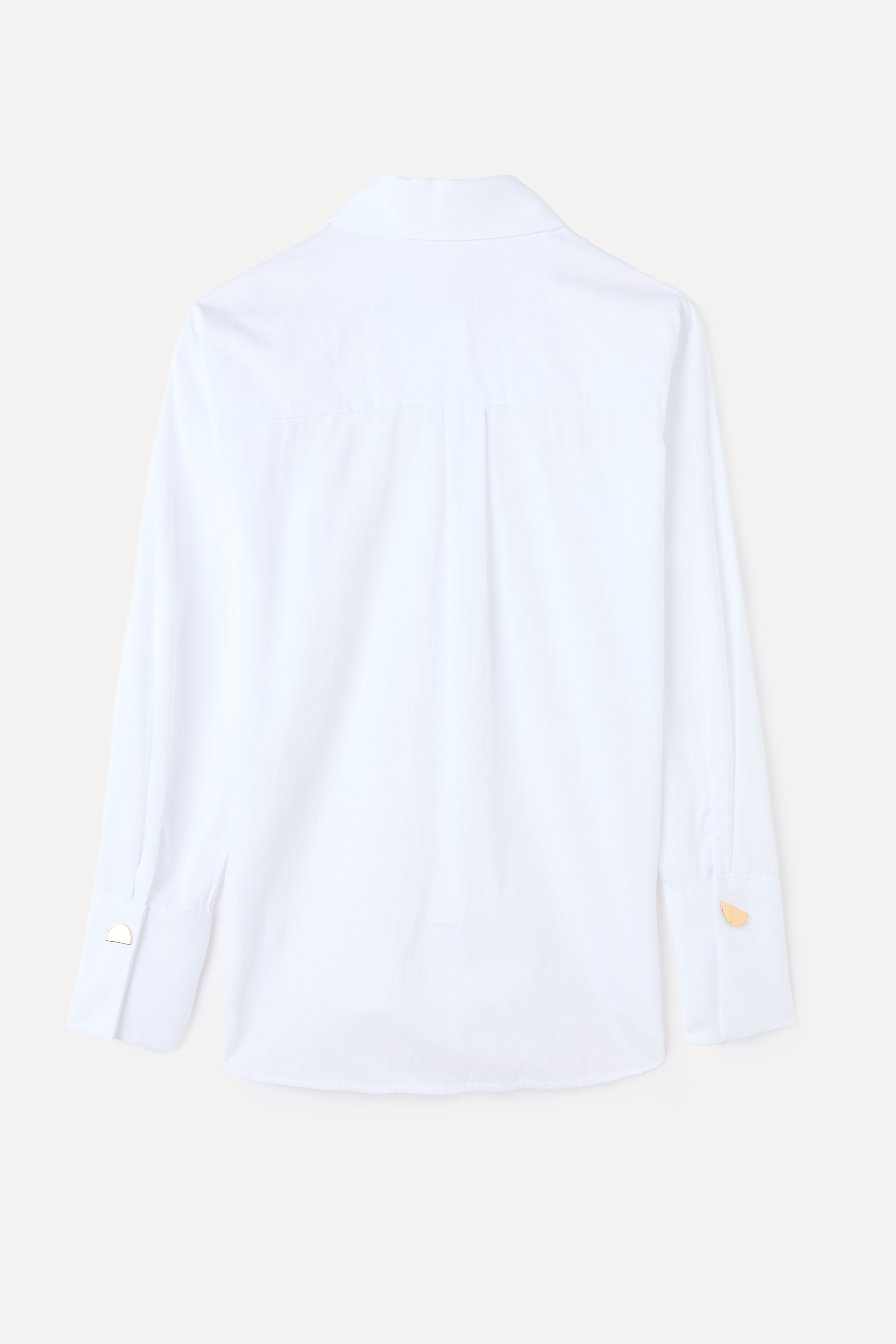 GİZLİ DÜĞMELİ UZUN KOLLU GÖMLEK