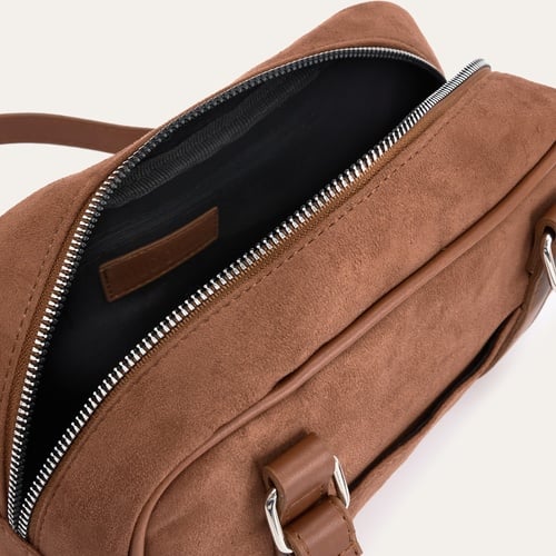 SÜET DOKULU EL ÇANTASI