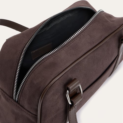 SÜET DOKULU EL ÇANTASI