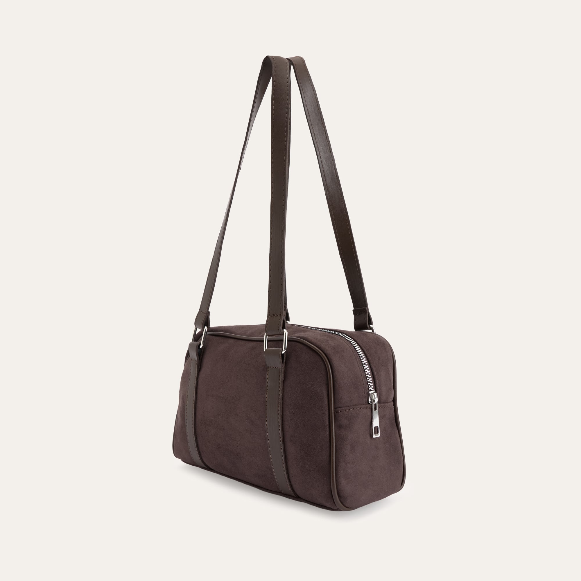 SÜET DOKULU EL ÇANTASI