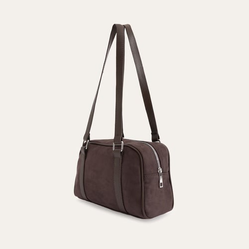 SÜET DOKULU EL ÇANTASI