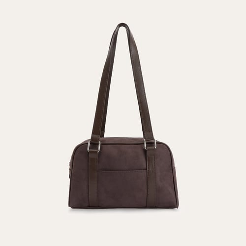 SÜET DOKULU EL ÇANTASI