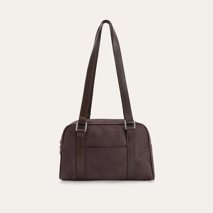 SÜET DOKULU EL ÇANTASI