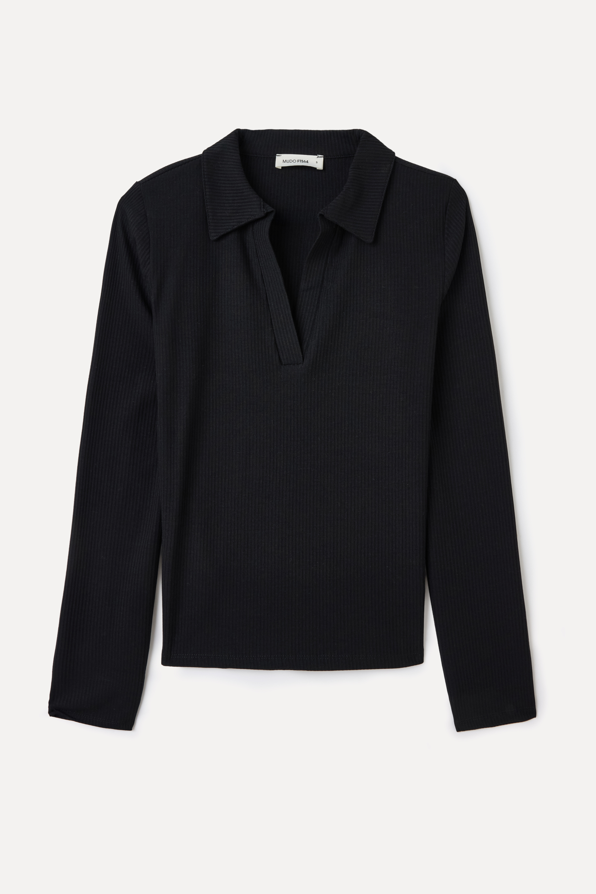 POLO YAKA UZUN KOLLU T-SHIRT