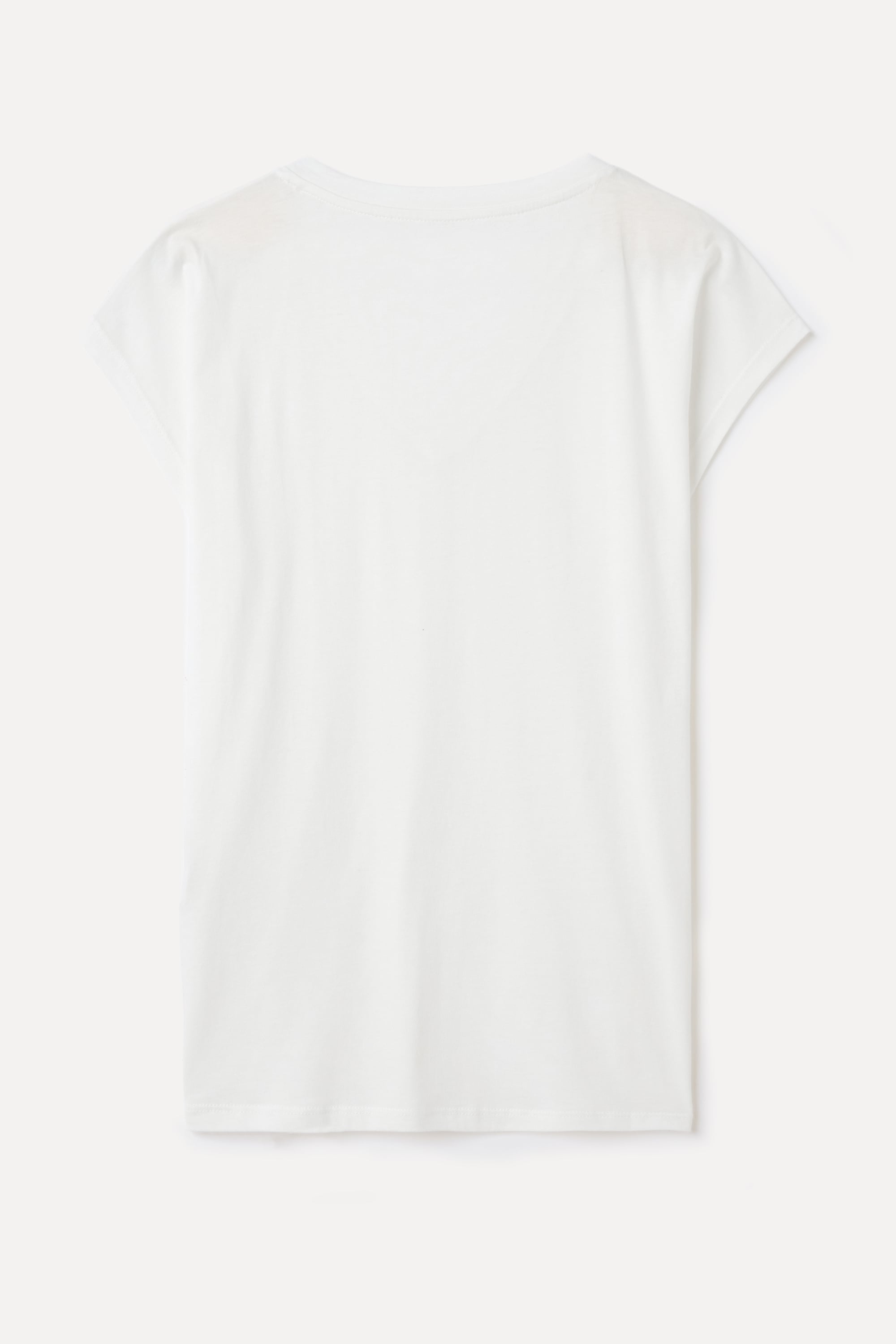 MODAL KARIŞIMLI V YAKA T-SHIRT