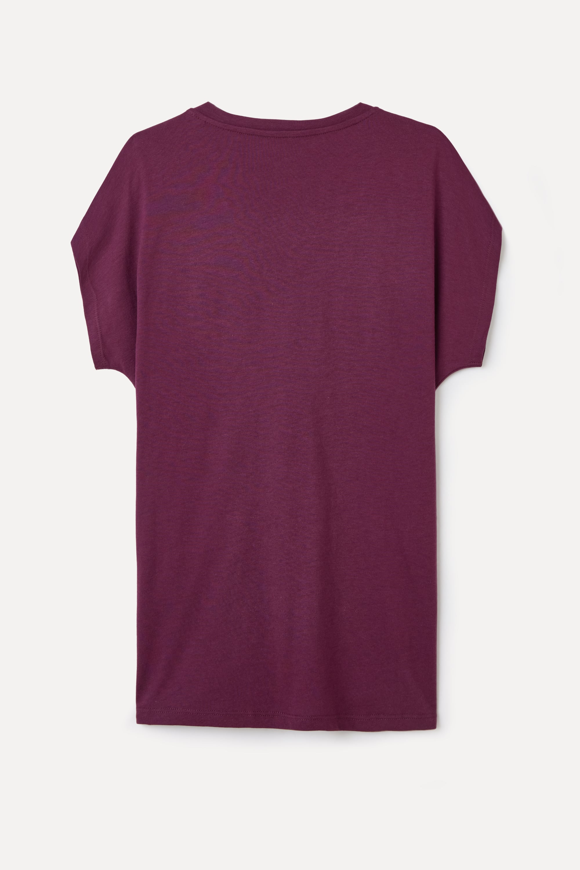 MODAL KARIŞIMLI V YAKA T-SHIRT