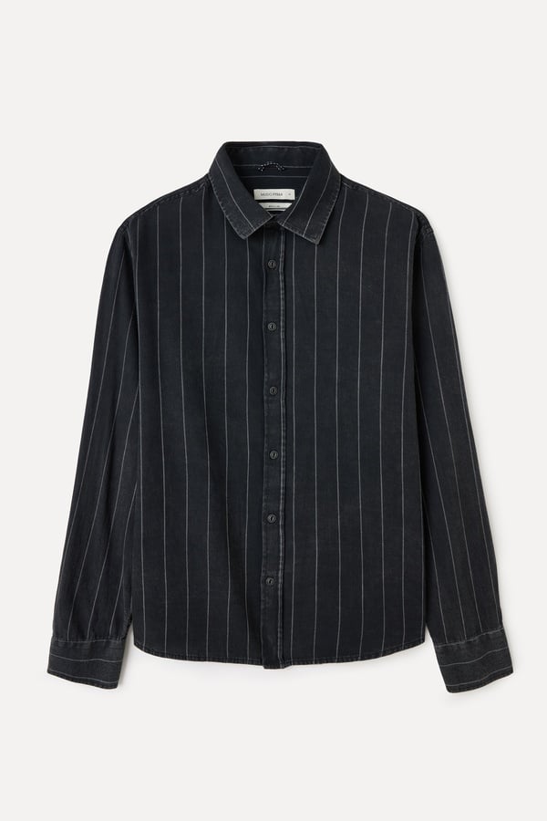 ÇİZGİLİ REGULAR FIT UZUN KOLLU GÖMLEK