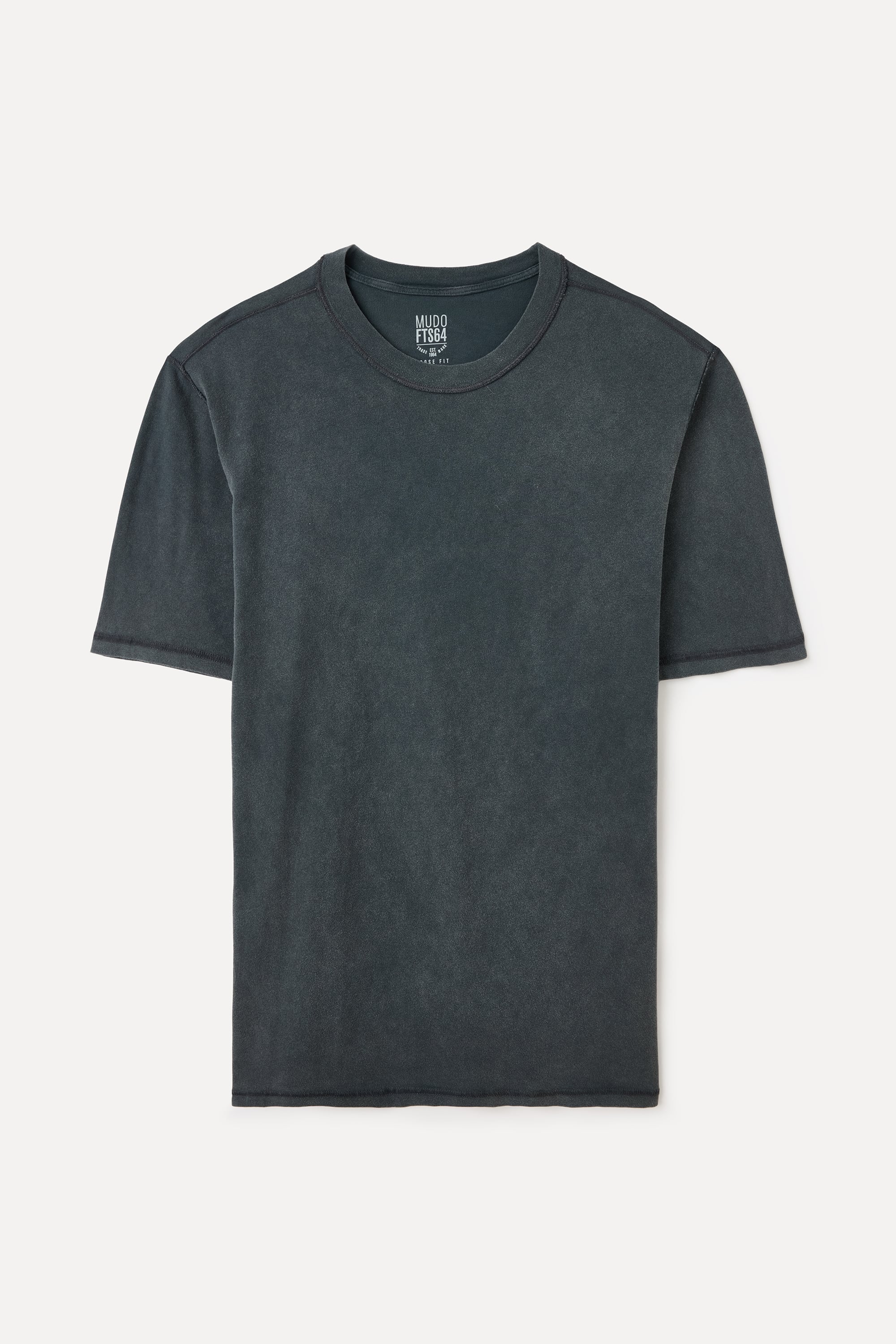 RELAX FIT BİSİKLET YAKA T-SHIRT