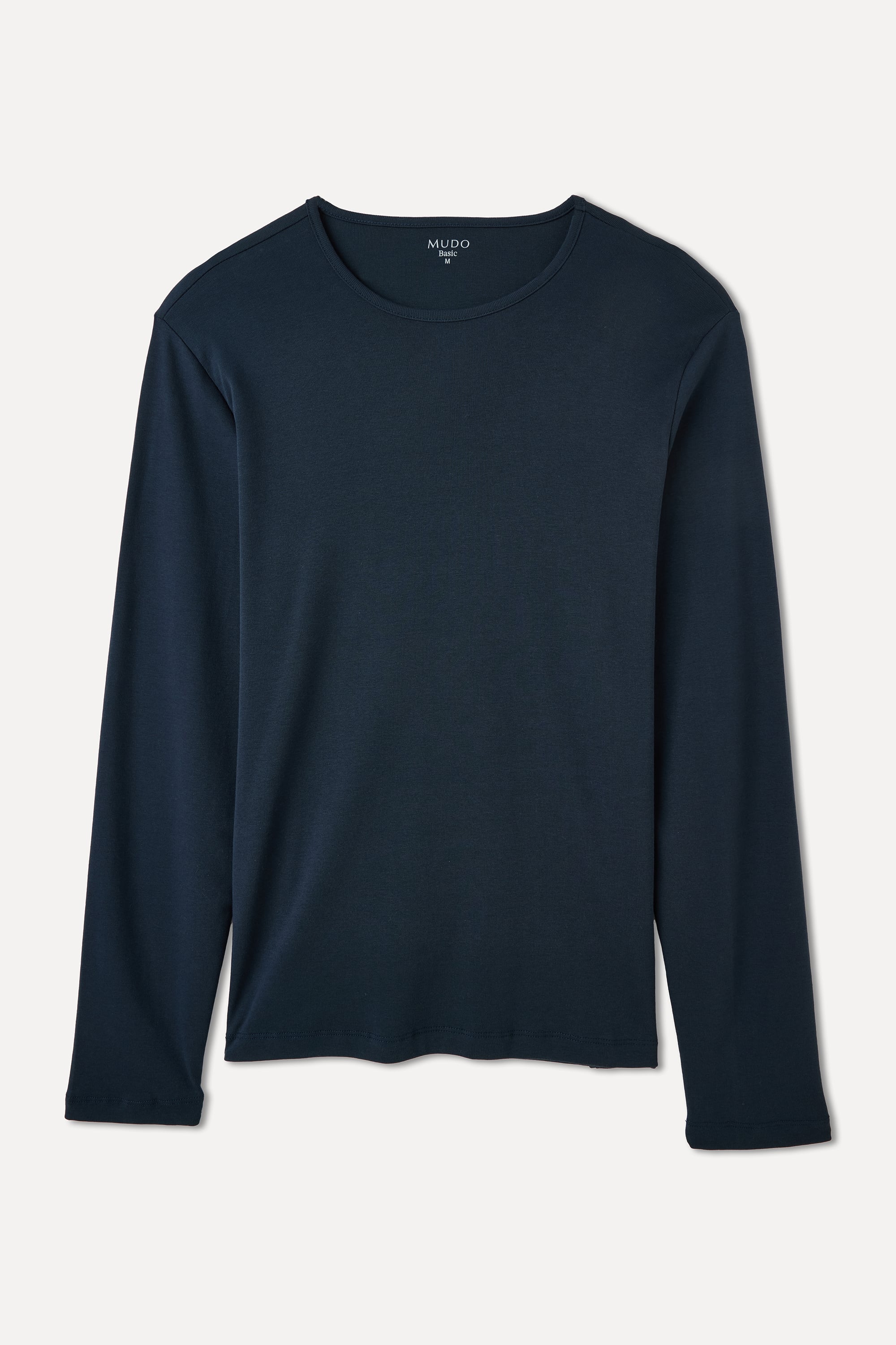 BİSİKLET YAKA UZUN KOLLU T-SHIRT