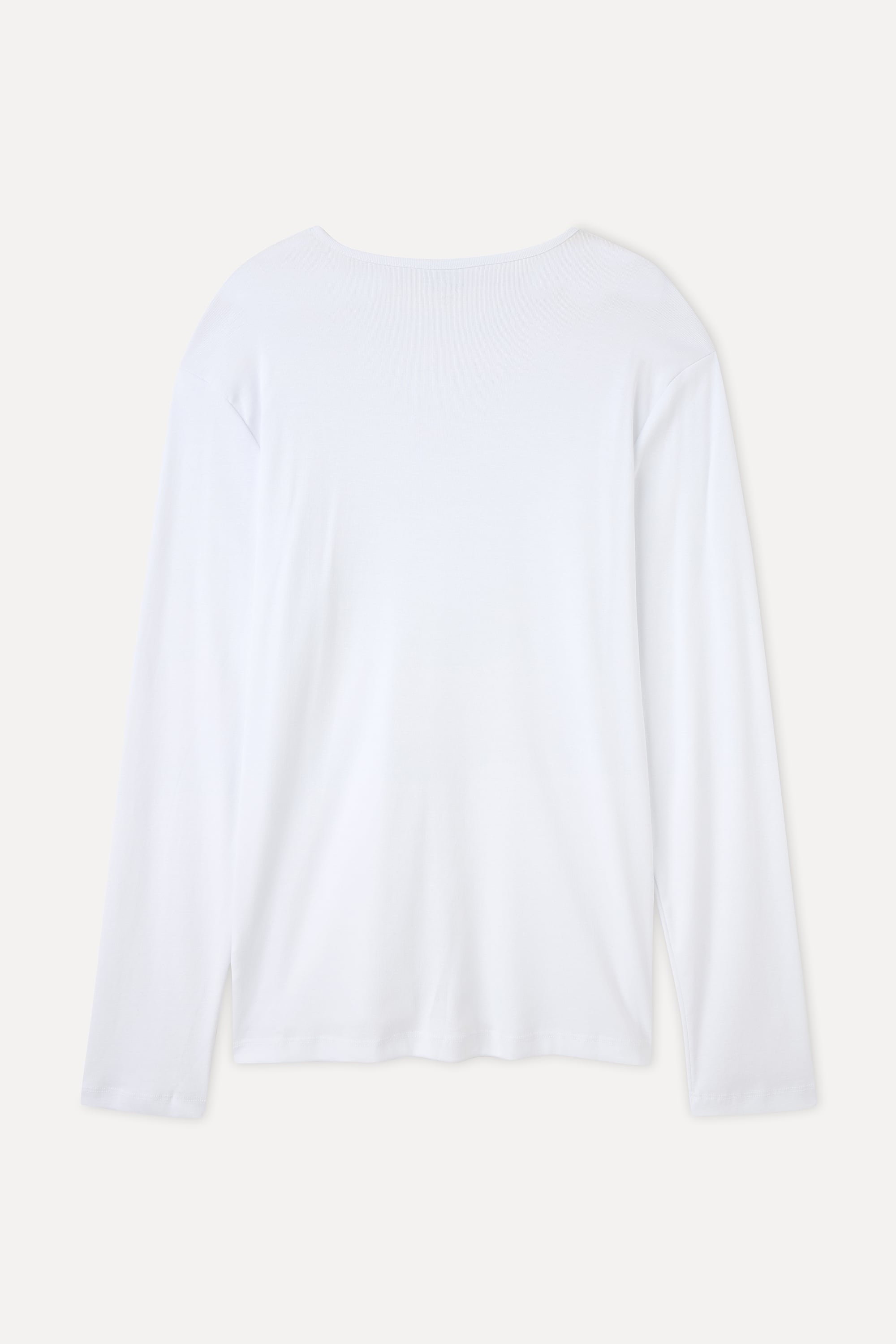 BİSİKLET YAKA UZUN KOLLU T-SHIRT