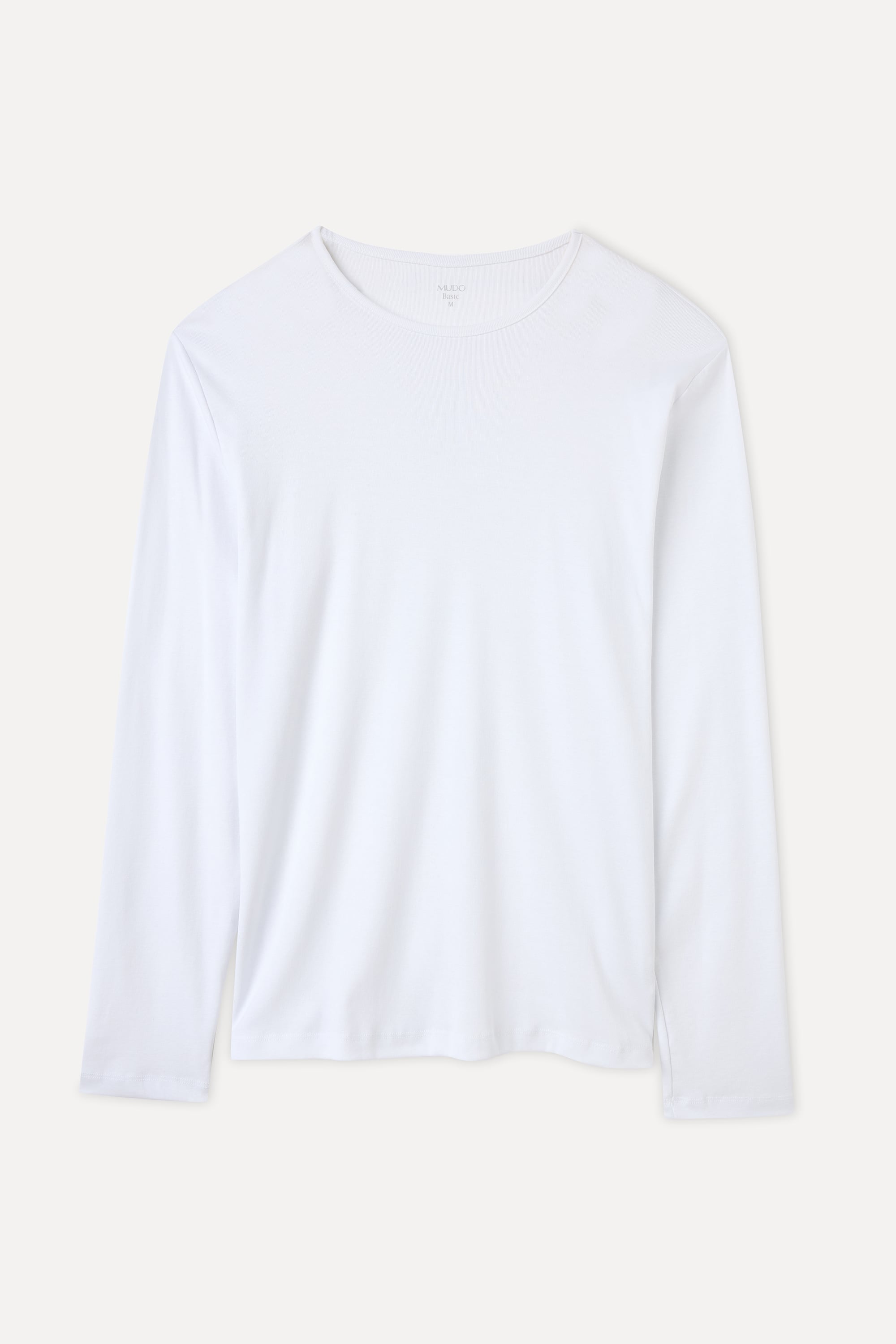 BİSİKLET YAKA UZUN KOLLU T-SHIRT