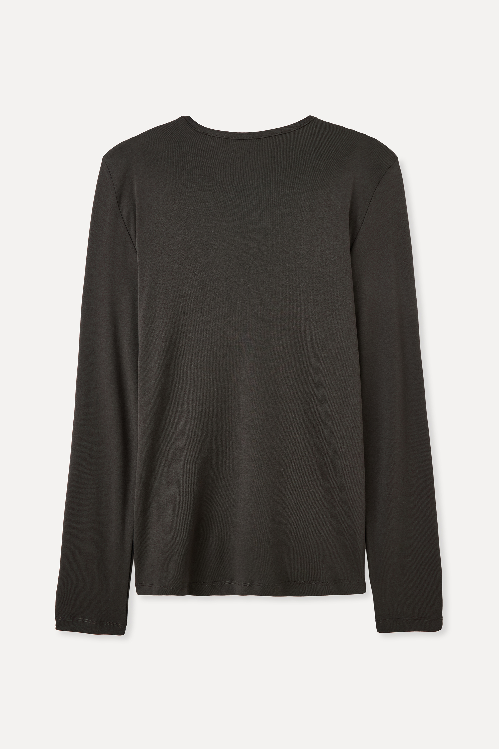 BİSİKLET YAKA UZUN KOLLU T-SHIRT