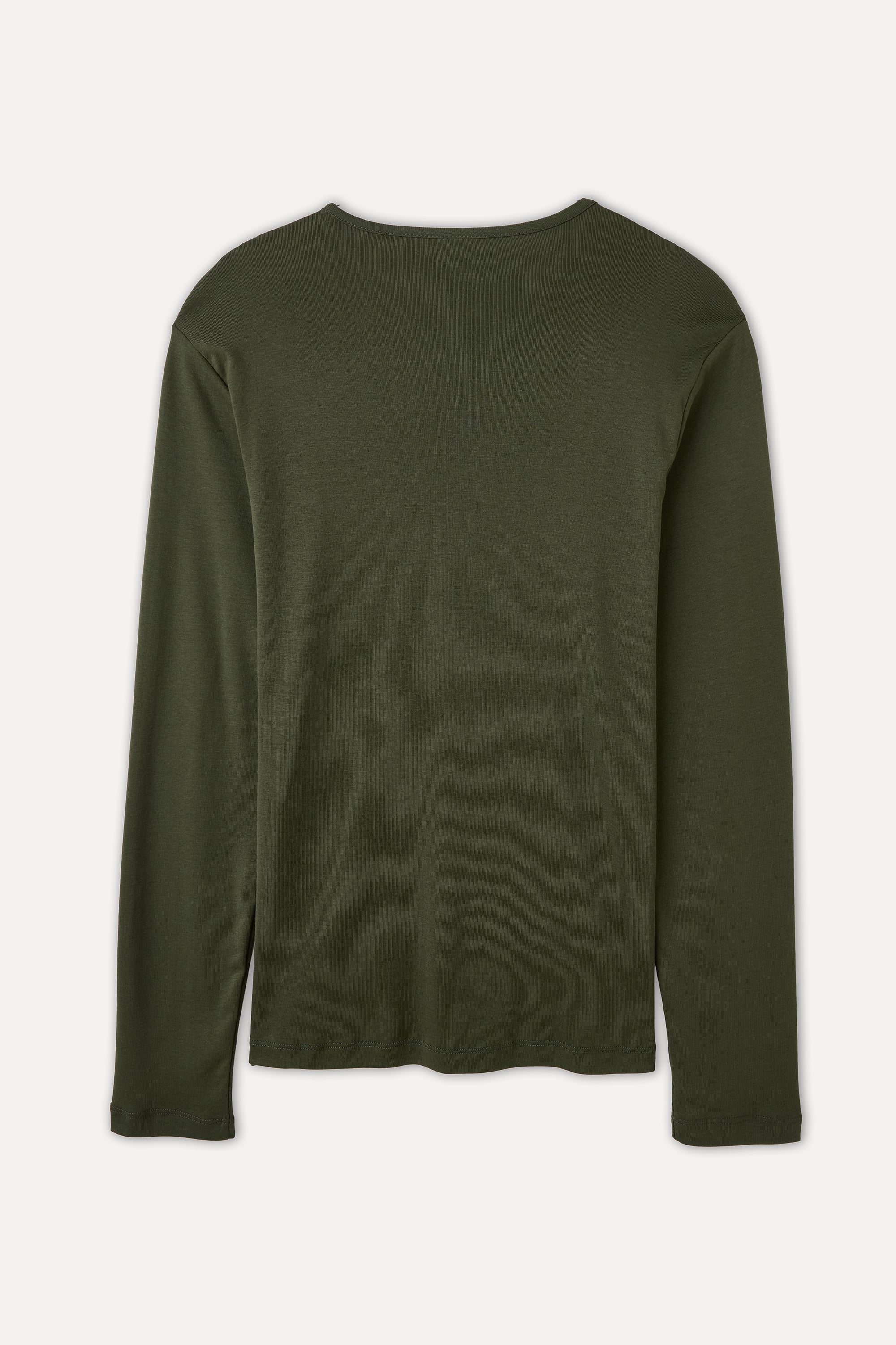 BİSİKLET YAKA UZUN KOLLU T-SHIRT