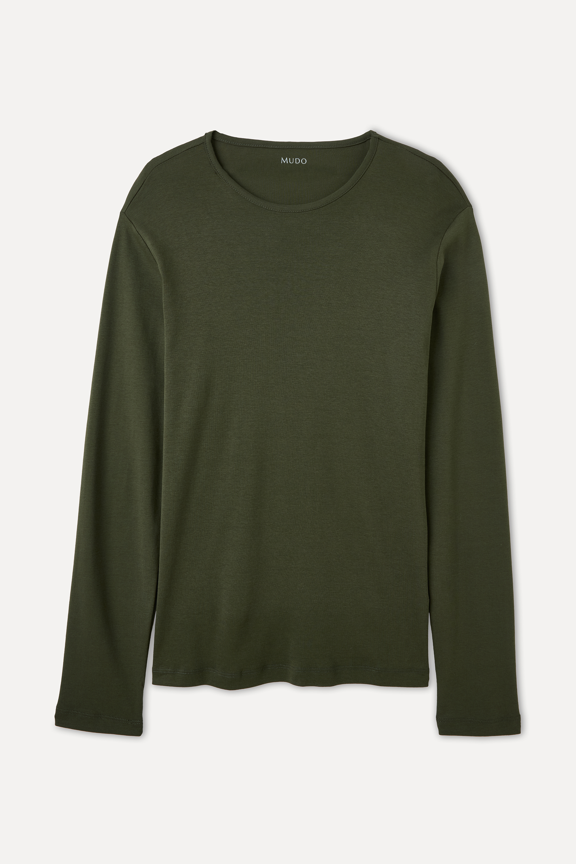 BİSİKLET YAKA UZUN KOLLU T-SHIRT