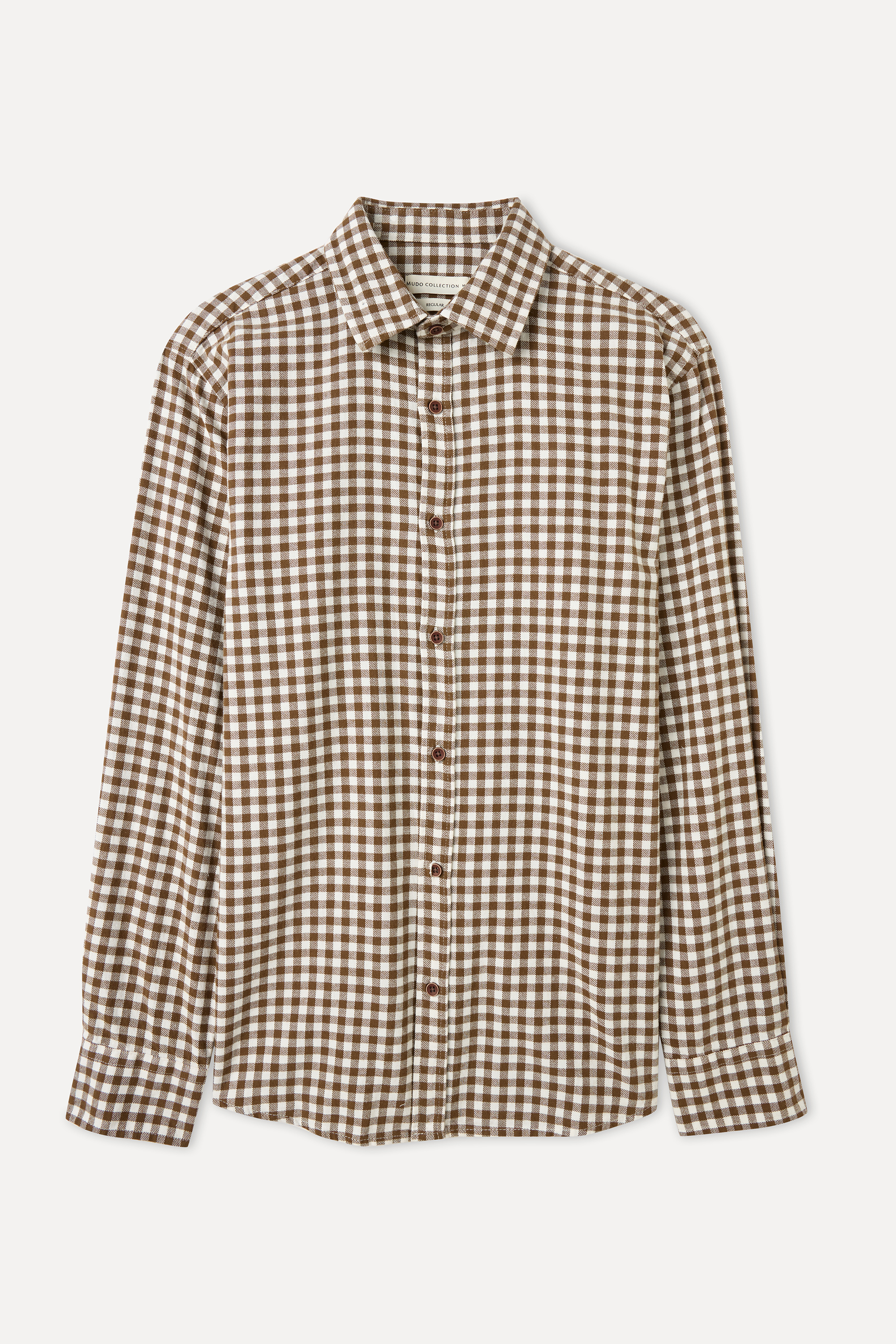 EKOSELİ REGULAR FIT UZUN KOLLU GÖMLEK