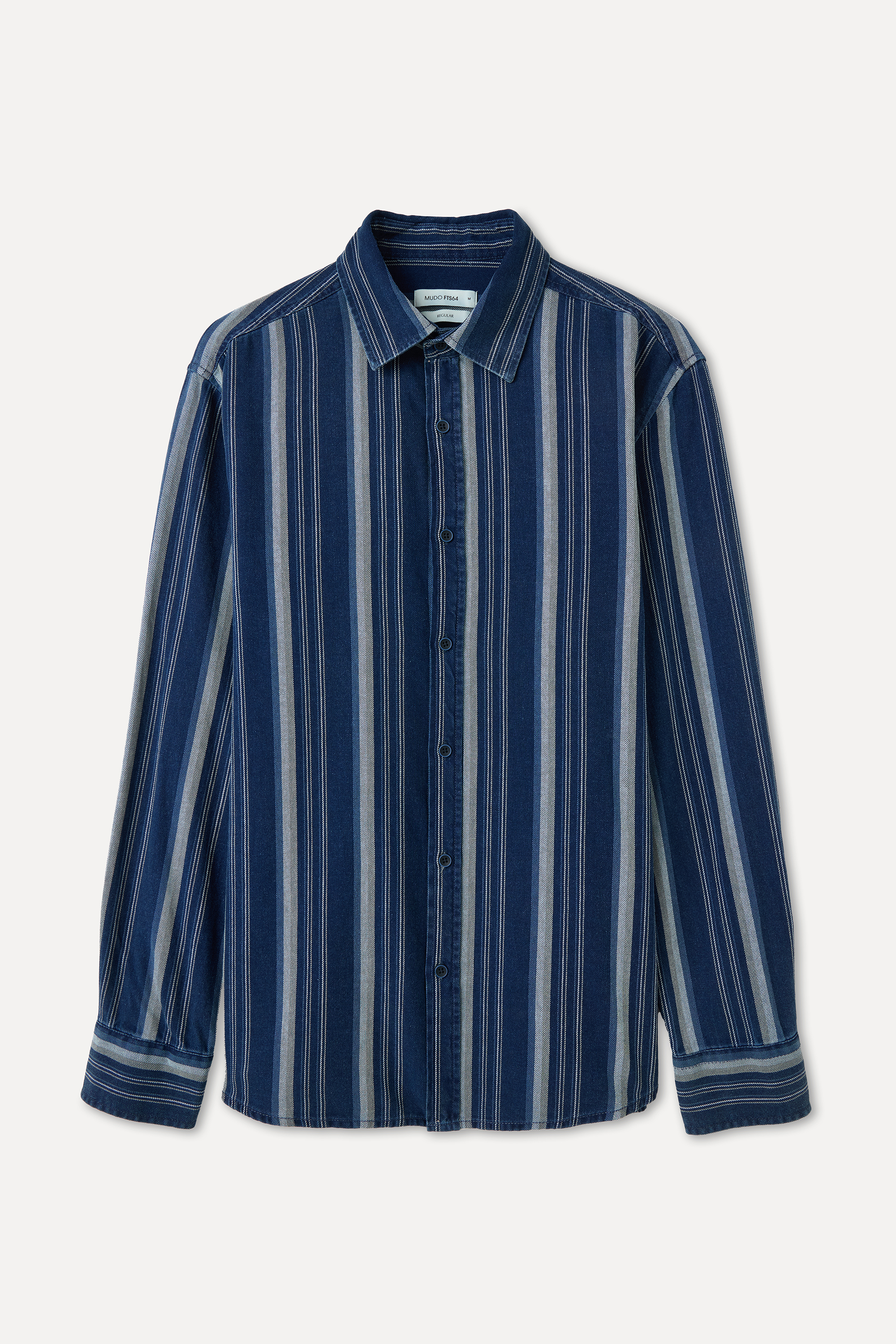 ÇİZGİLİ REGULAR FIT UZUN KOLLU GÖMLEK