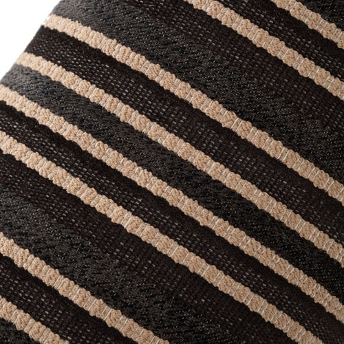 RINA ÇİZGİLİ KIRLENT SİYAH 35X55