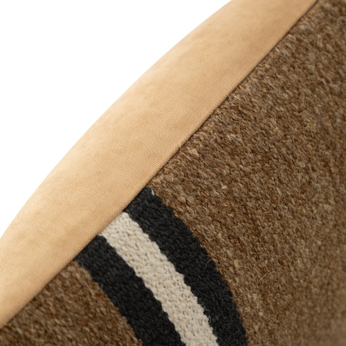 ELISA ÇİZGİLİ KIRLENT KAHVE 35X55