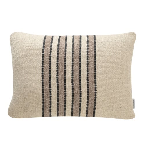 AMY ÇİZGİLİ KIRLENT EKRU 35X55