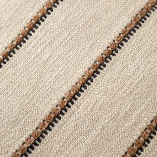 VIOLA ÇİZGİLİ KIRLENT EKRU 50X50