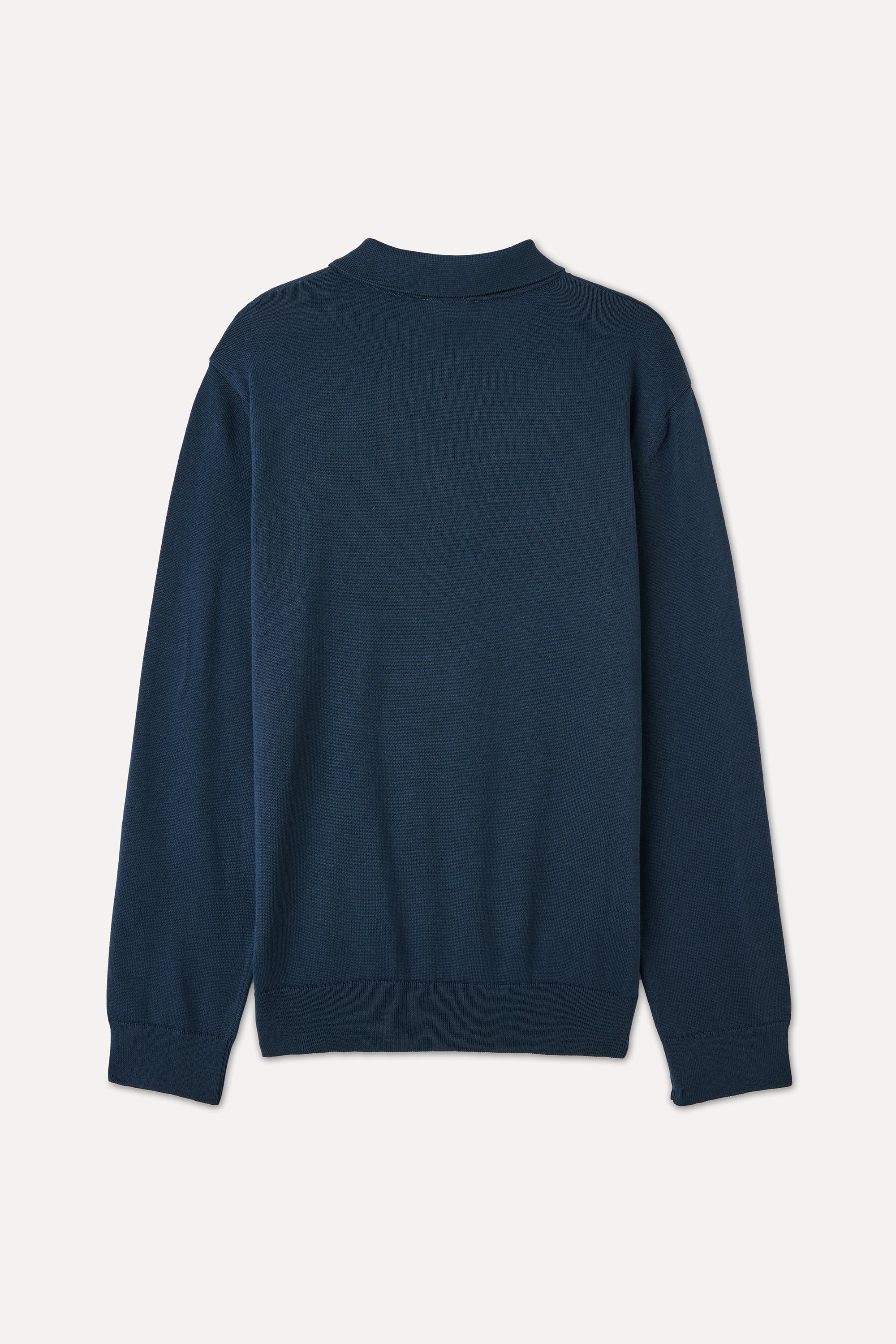 FERMUARLI POLO YAKA TRİKO KAZAK