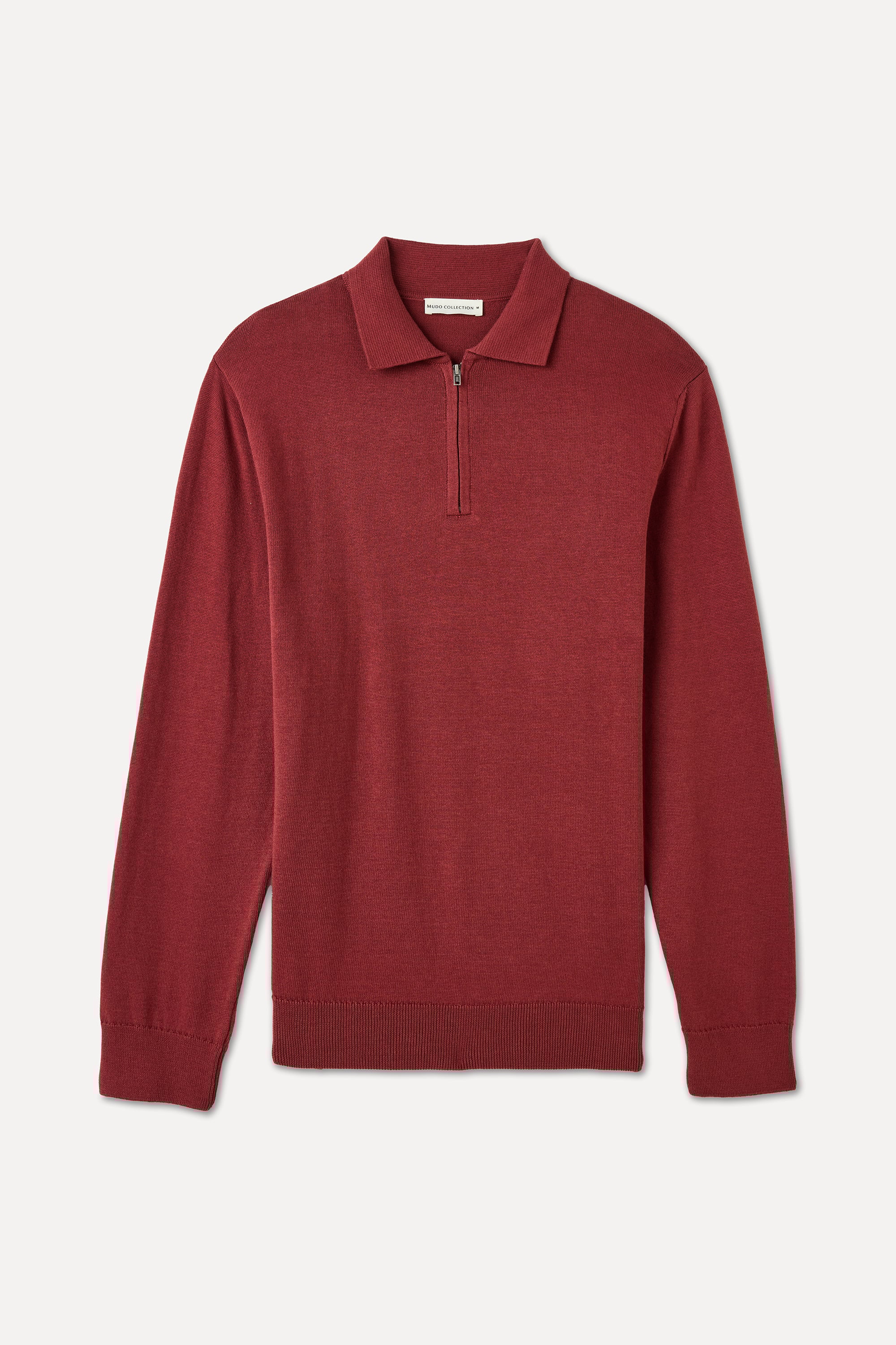 FERMUARLI POLO YAKA TRİKO KAZAK