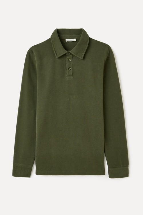 POLO YAKA SWEATSHIRT
