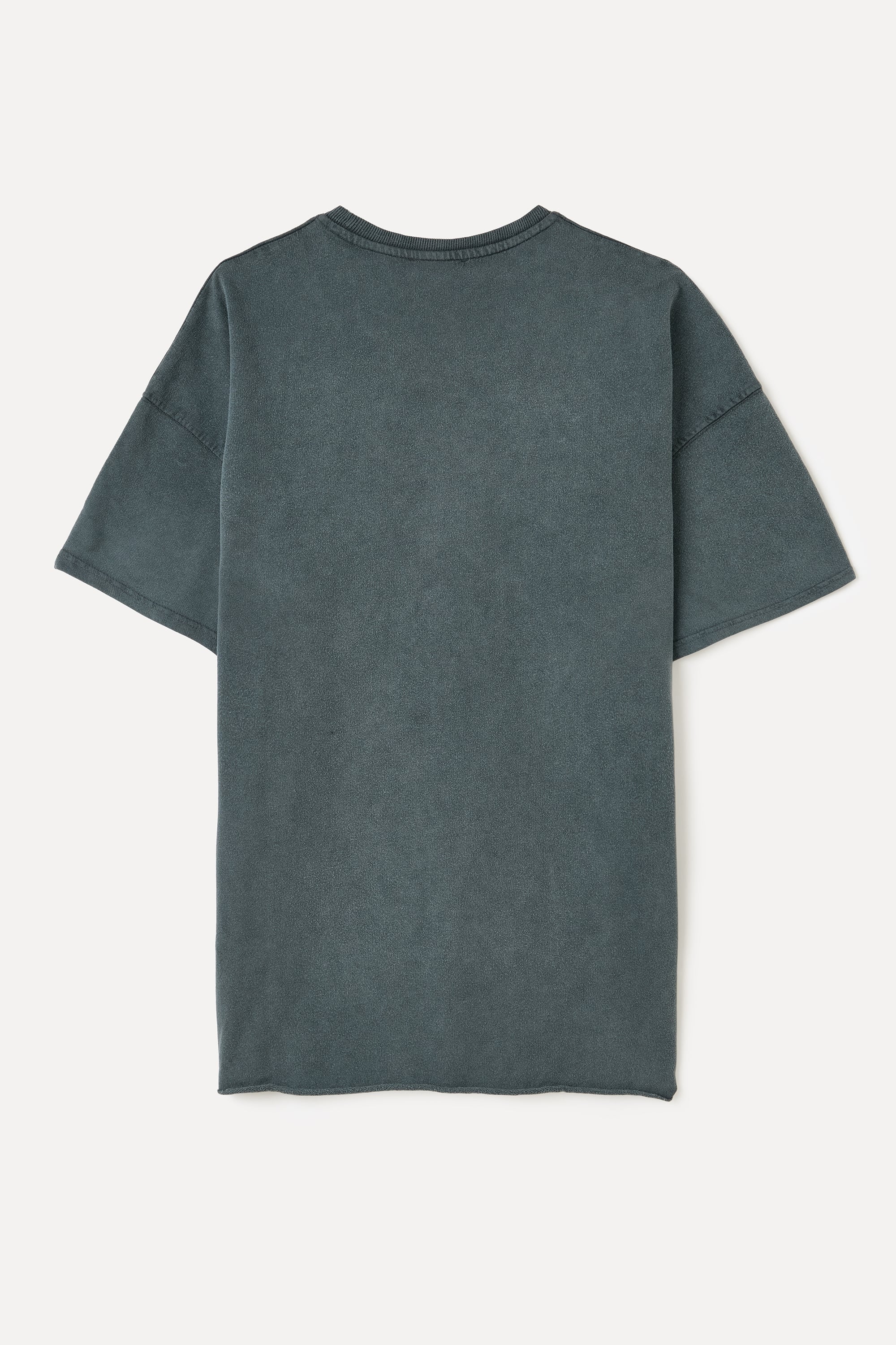 LOOSE FIT BİSİKLET YAKA T-SHIRT