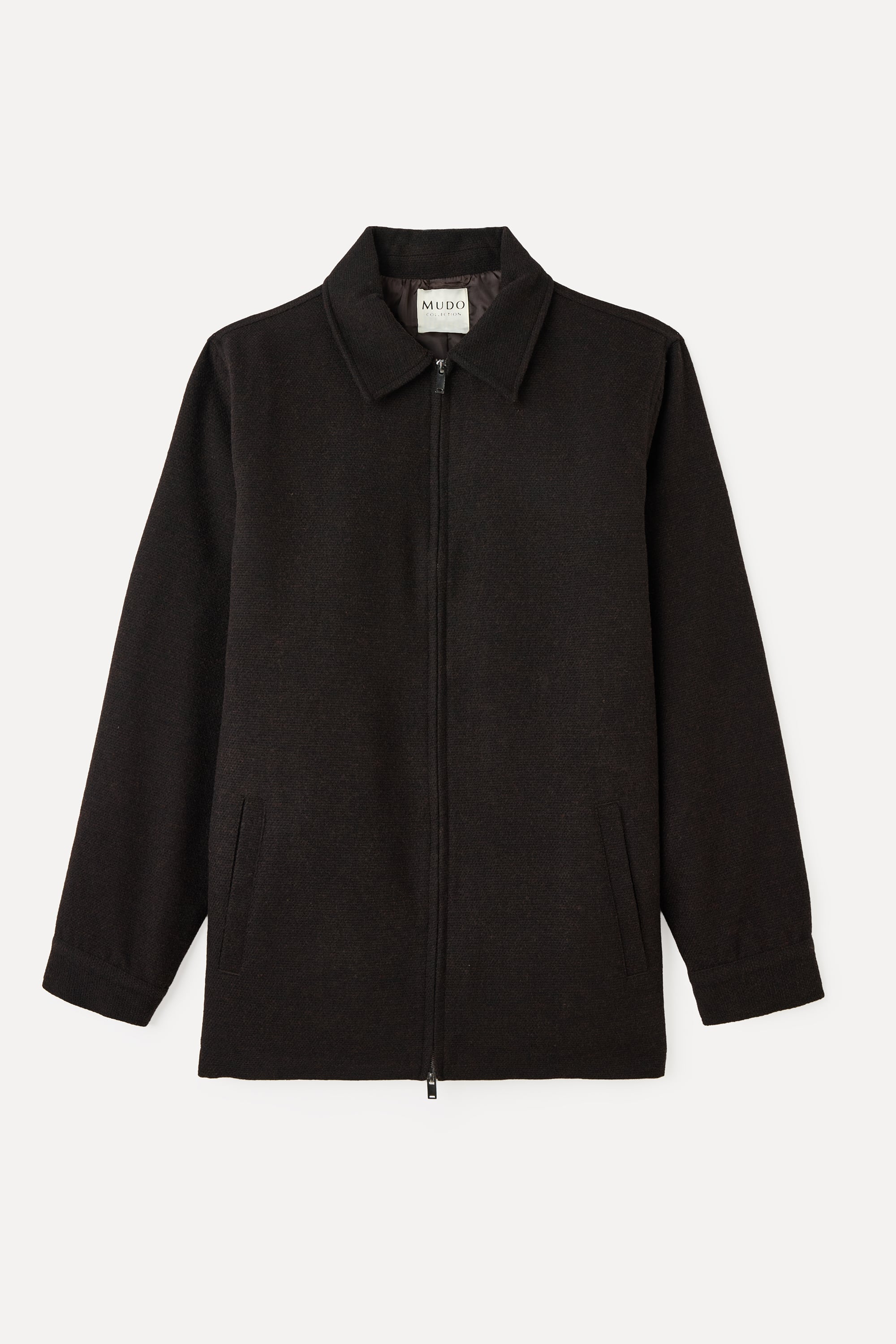 YÜN KARIŞIMLI CASUAL CEKET