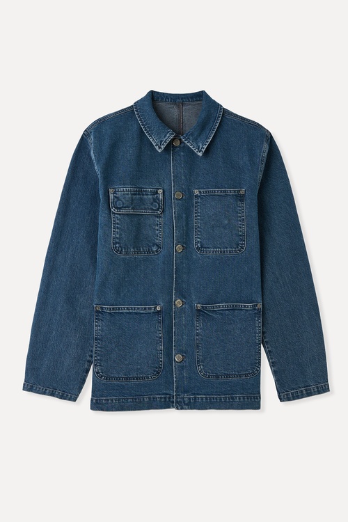  ÇOK CEPLİ CASUAL JEAN CEKET