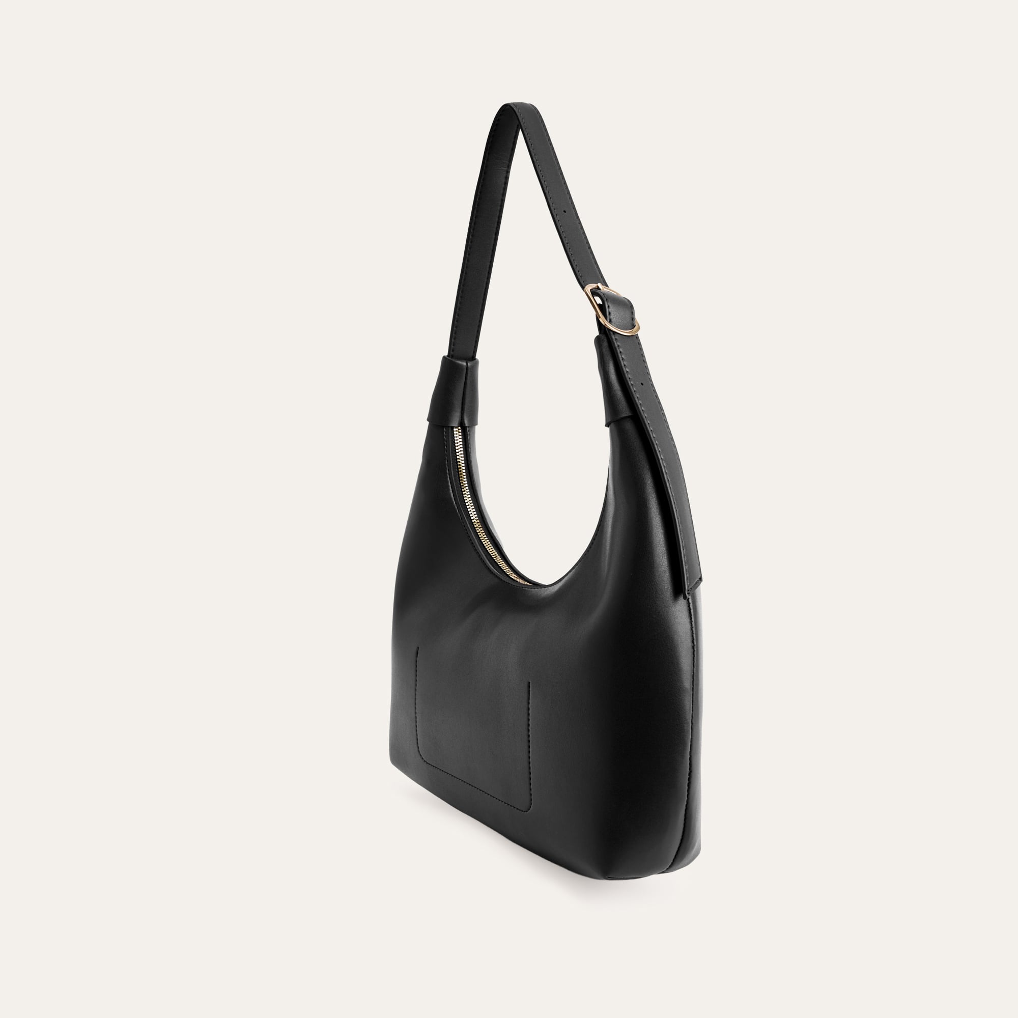 DERİ GÖRÜNÜMLÜ BAGET EL ÇANTASI