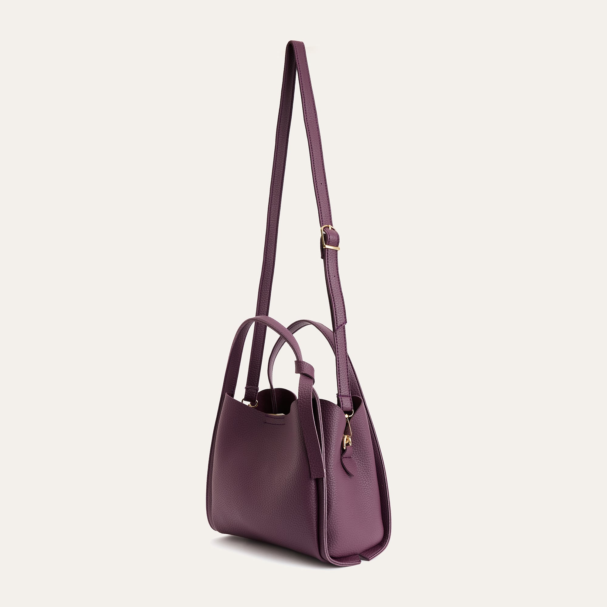 DERİ GÖRÜNÜMLÜ OMUZ ÇANTASI