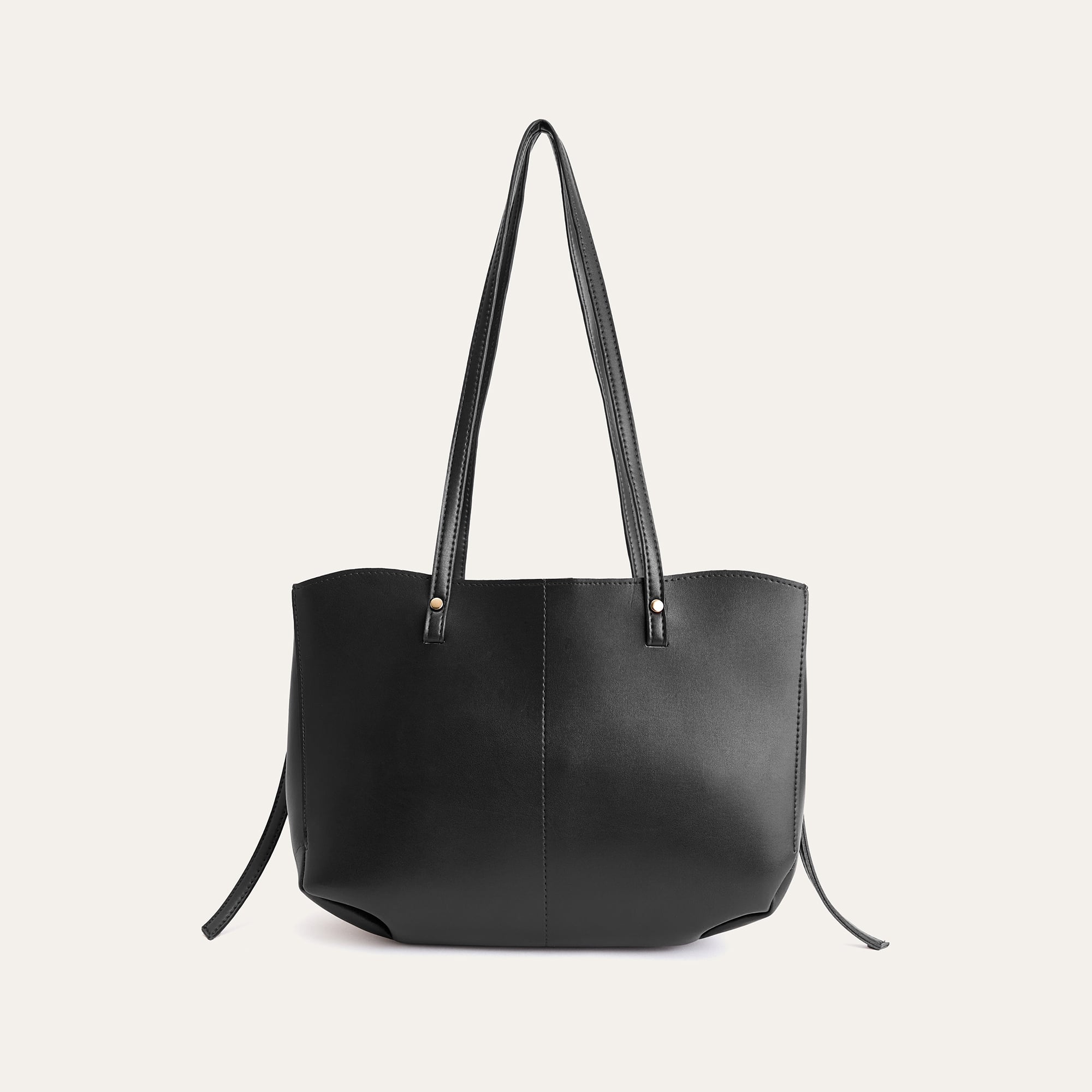 DERİ GÖRÜNÜMLÜ OMUZ ÇANTASI